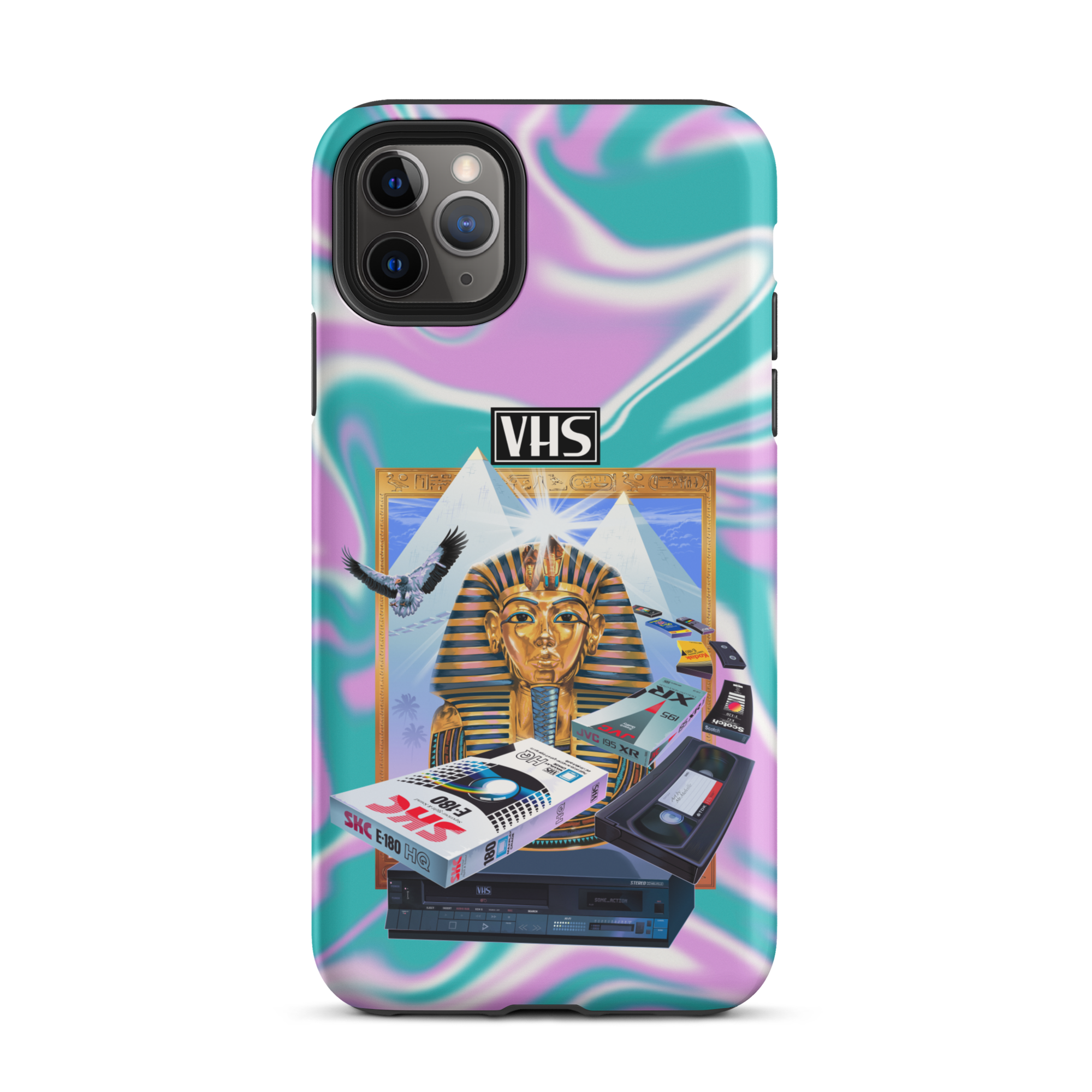 VHS Glyph iPhone Case