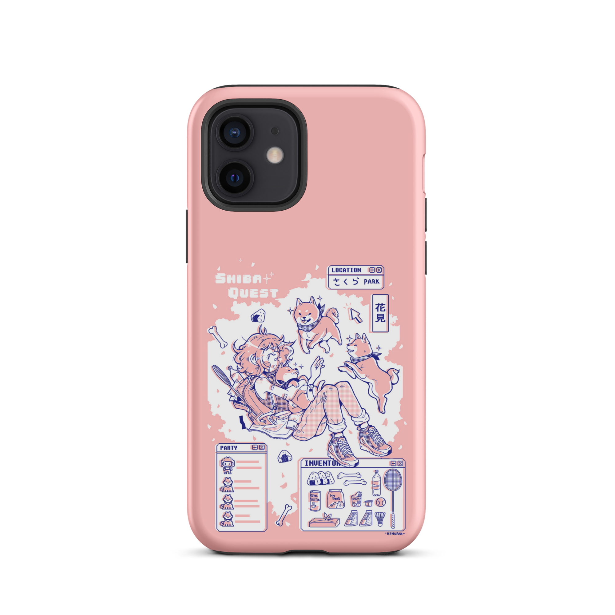 Shiba Quest iPhone Case