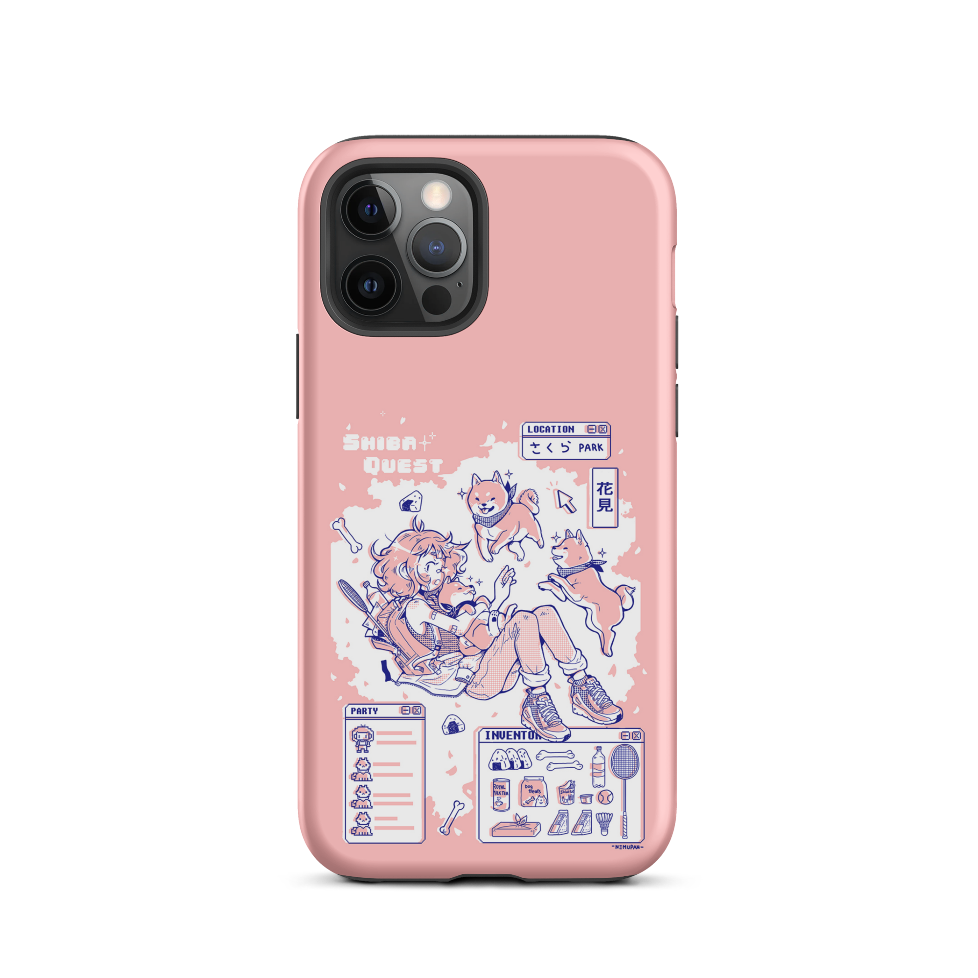 Shiba Quest iPhone Case