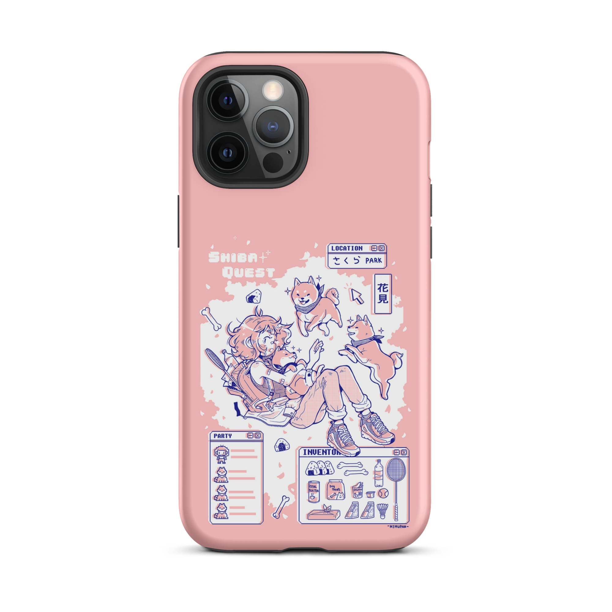 Shiba Quest iPhone Case
