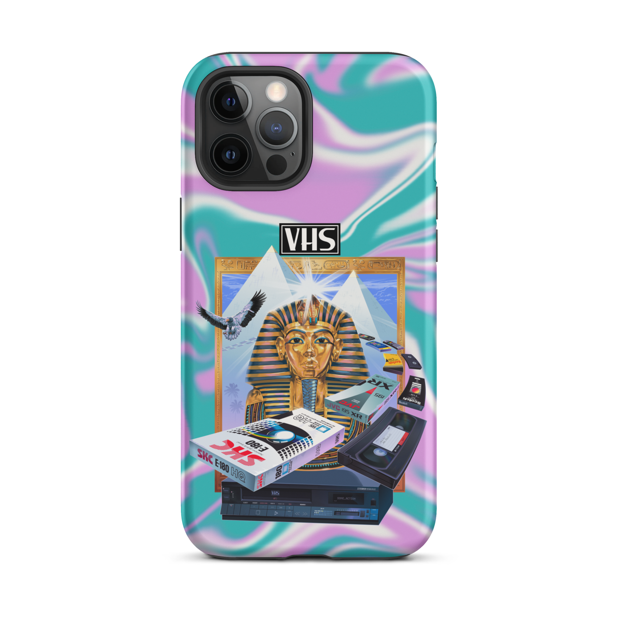 VHS Glyph iPhone Case