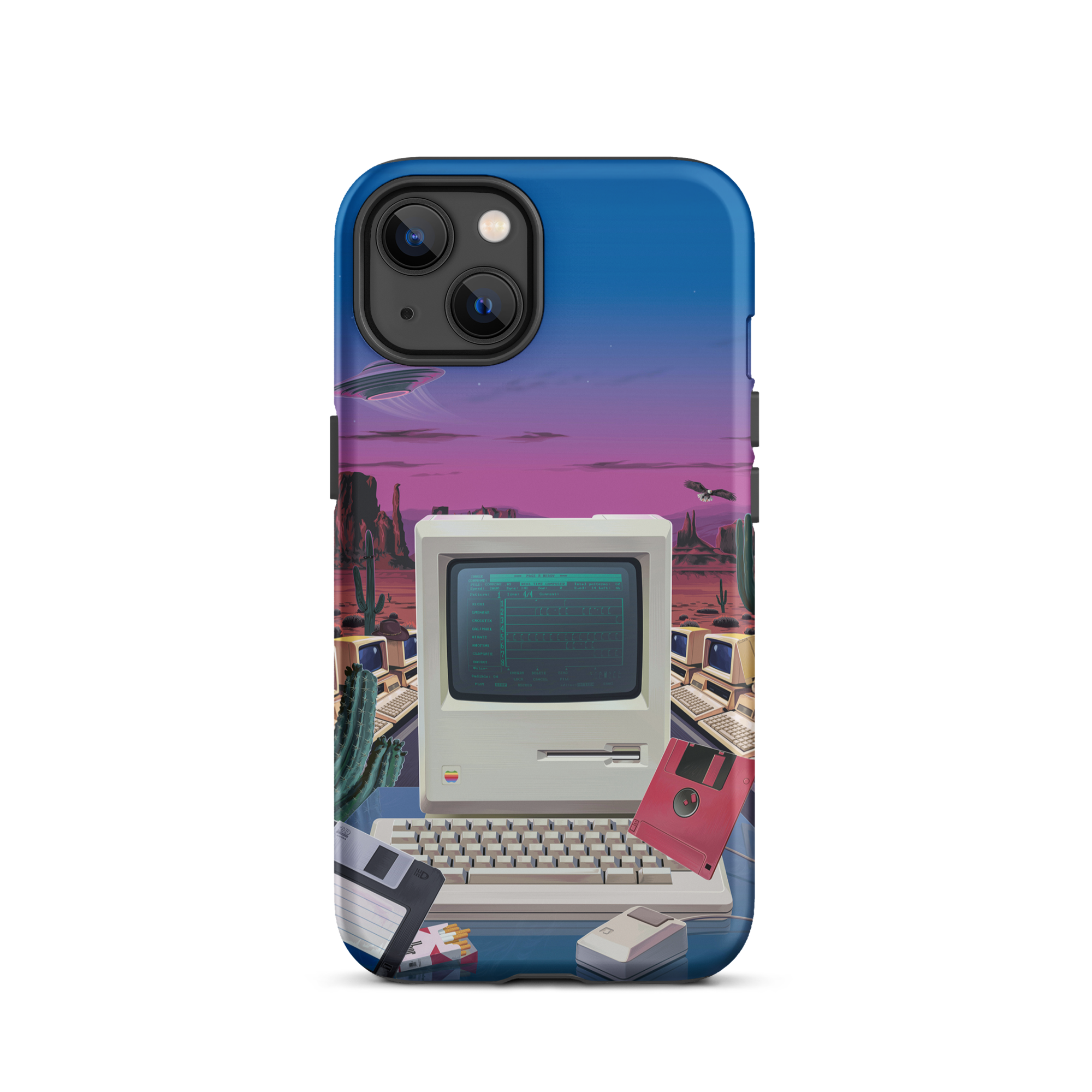 Deep Sequence iPhone Case
