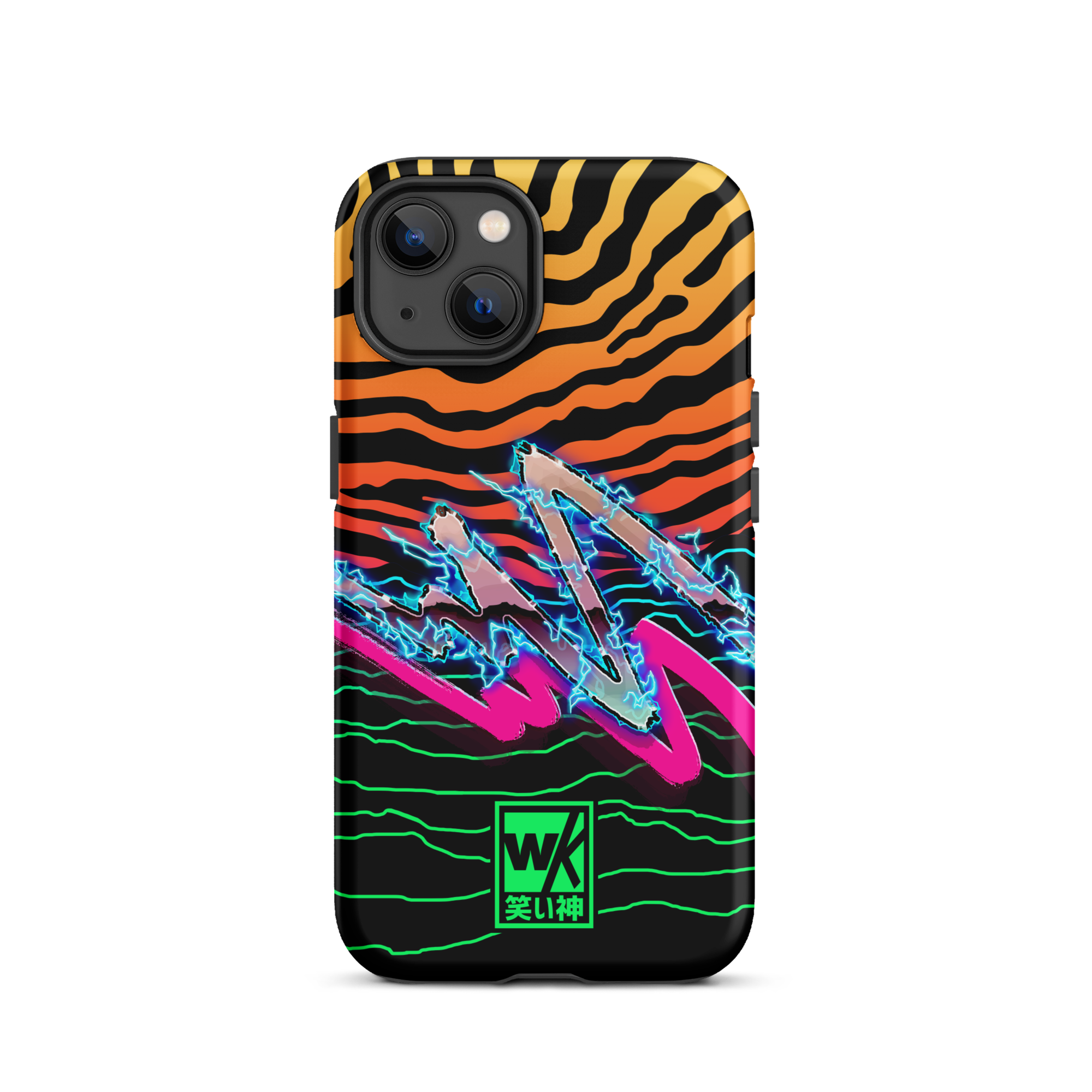 Cyber Jungle iPhone Case