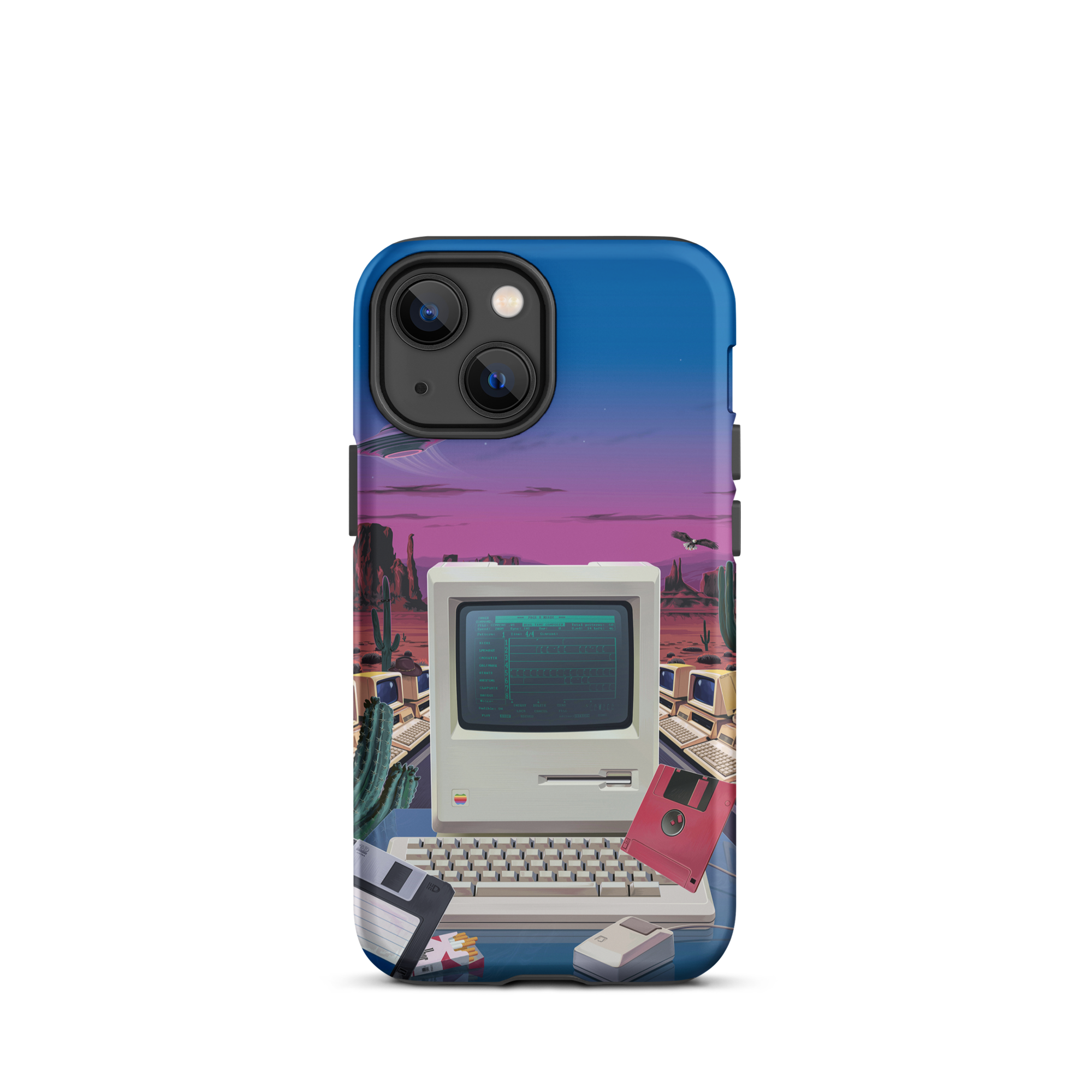 Deep Sequence iPhone Case