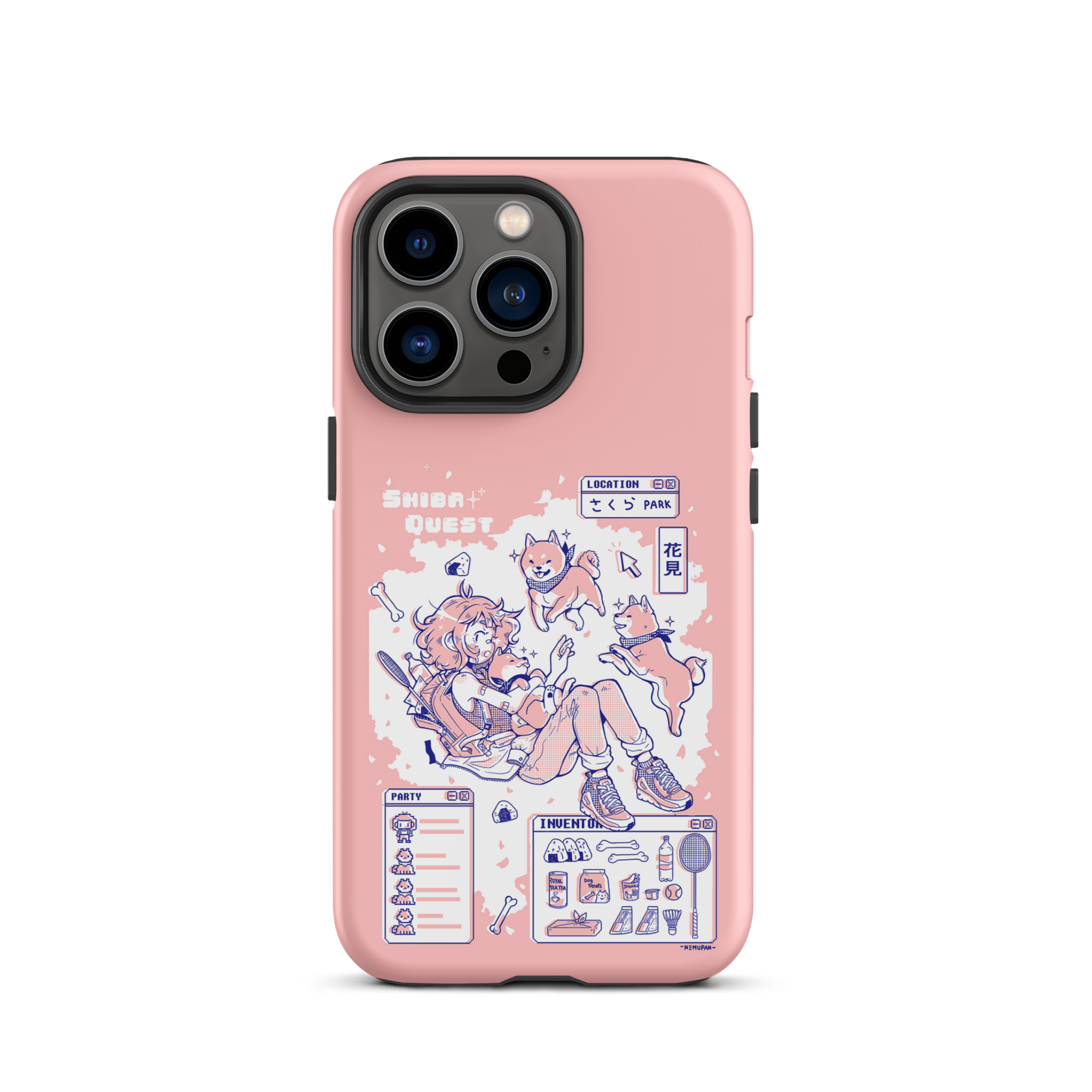 Shiba Quest iPhone Case