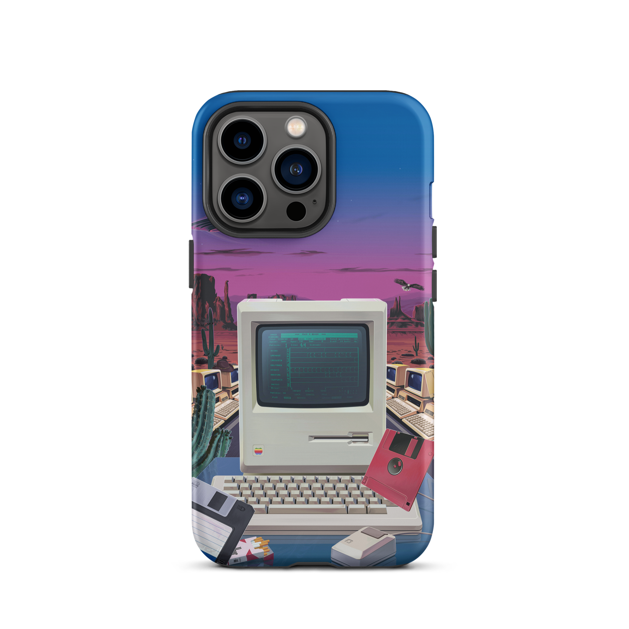 Deep Sequence iPhone Case