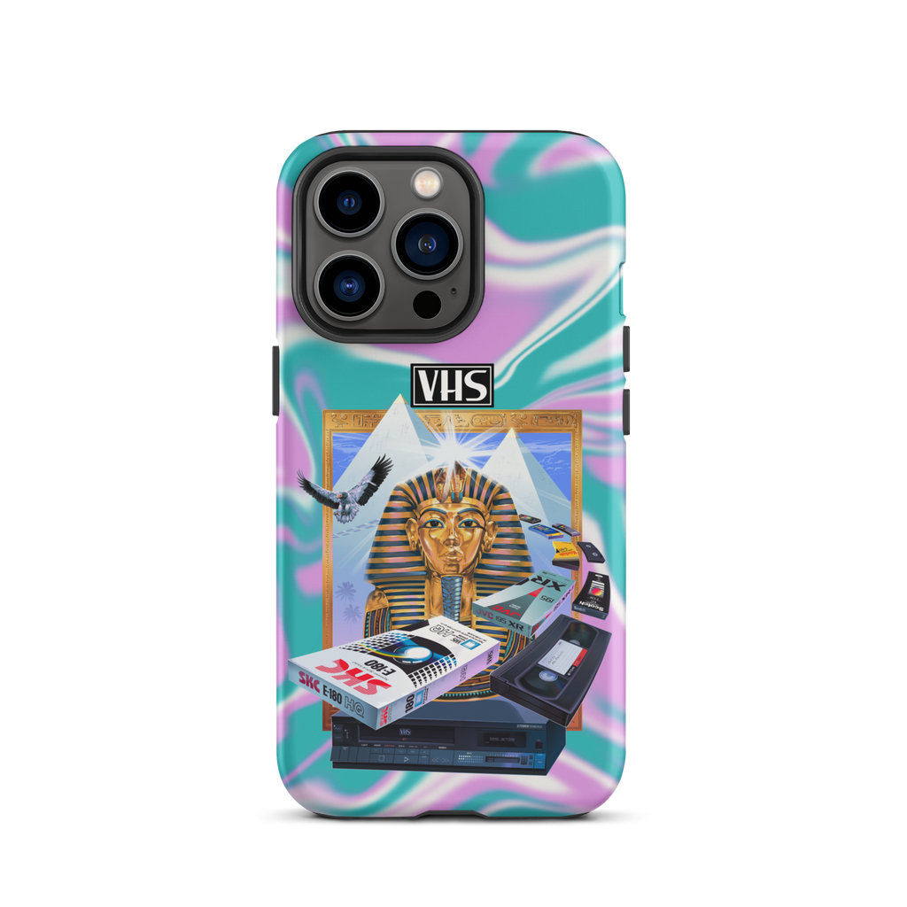 VHS Glyph iPhone Case