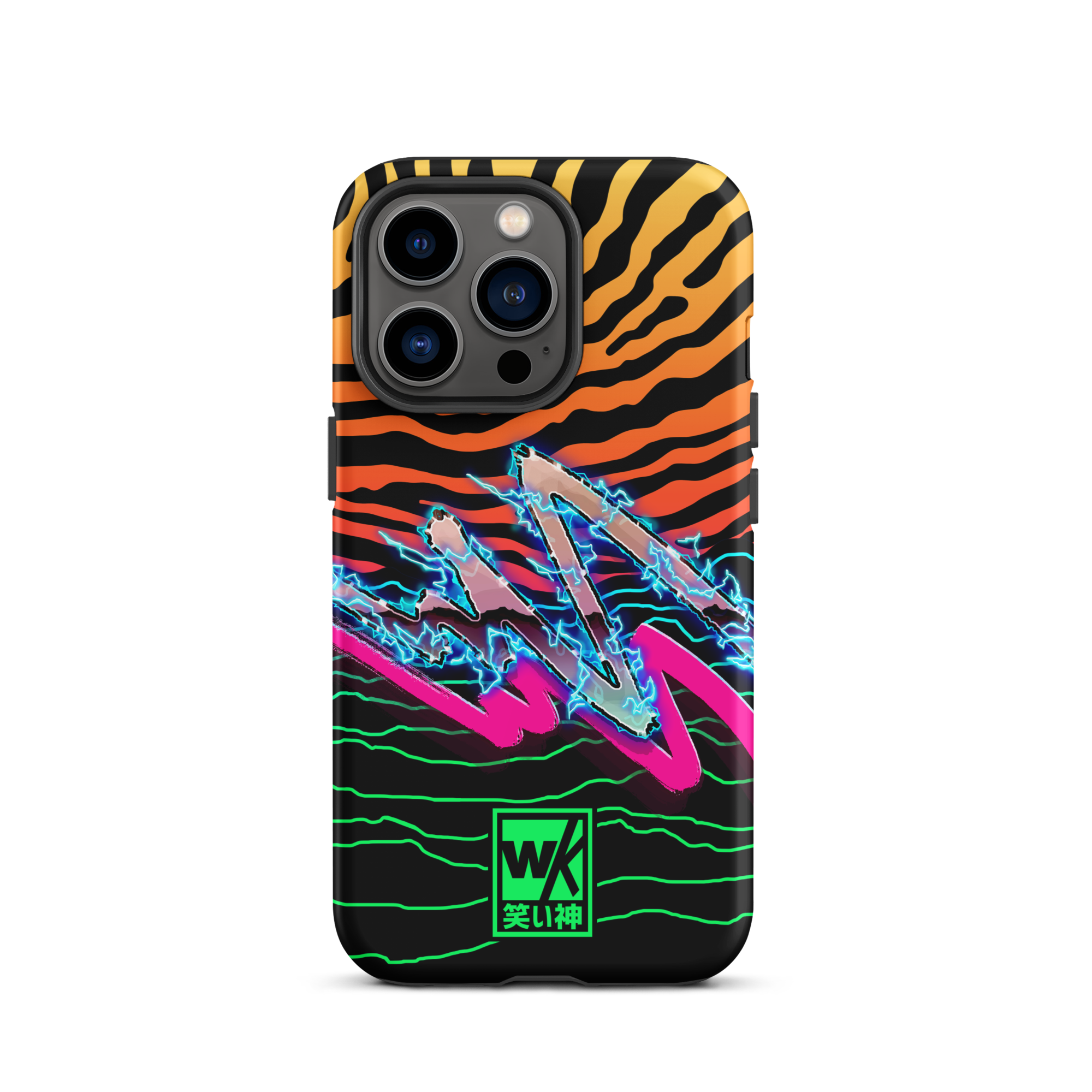 Cyber Jungle iPhone Case