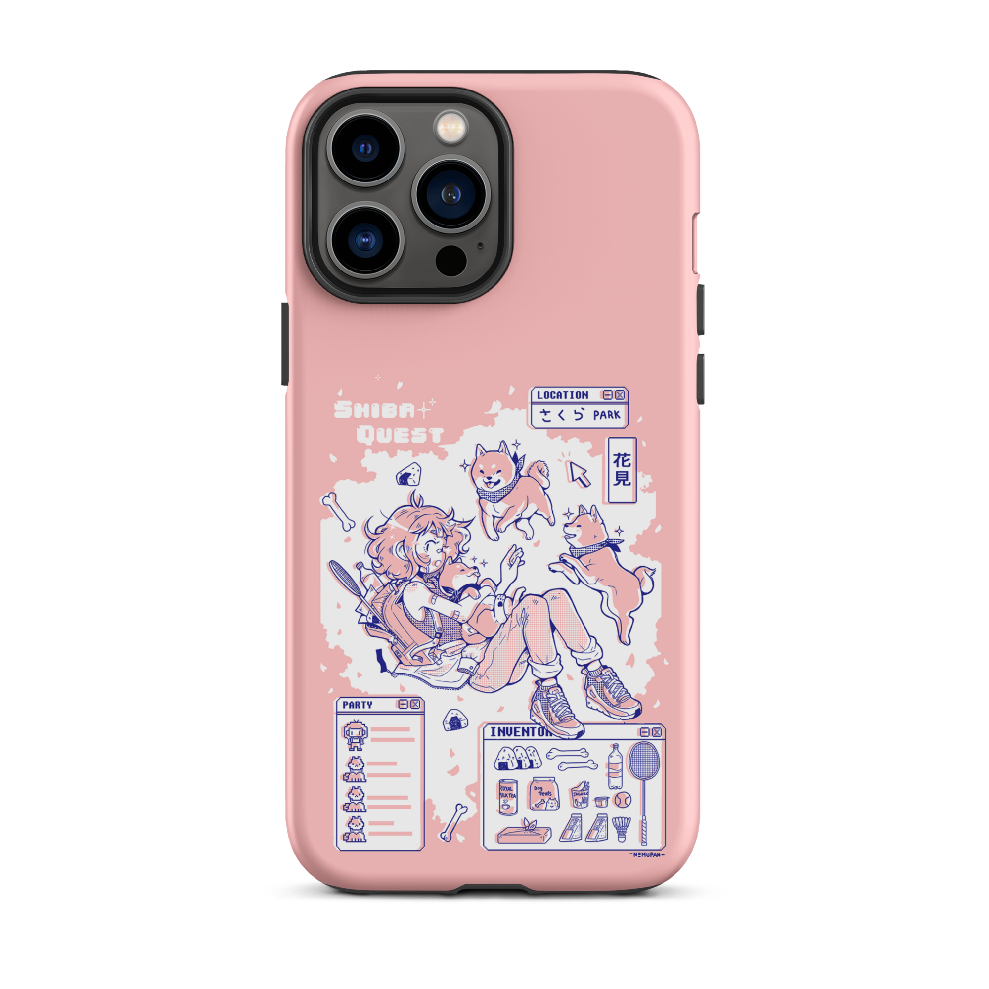 Shiba Quest iPhone Case