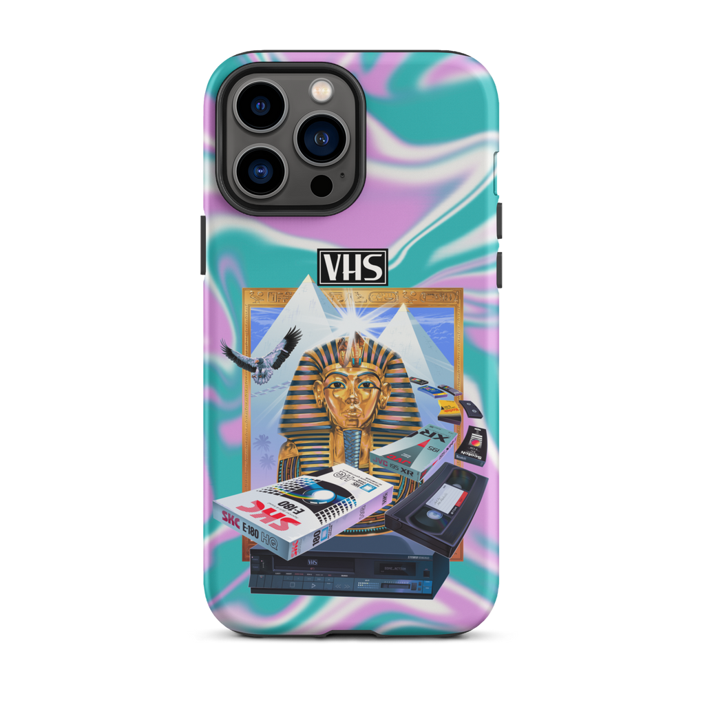 VHS Glyph iPhone Case