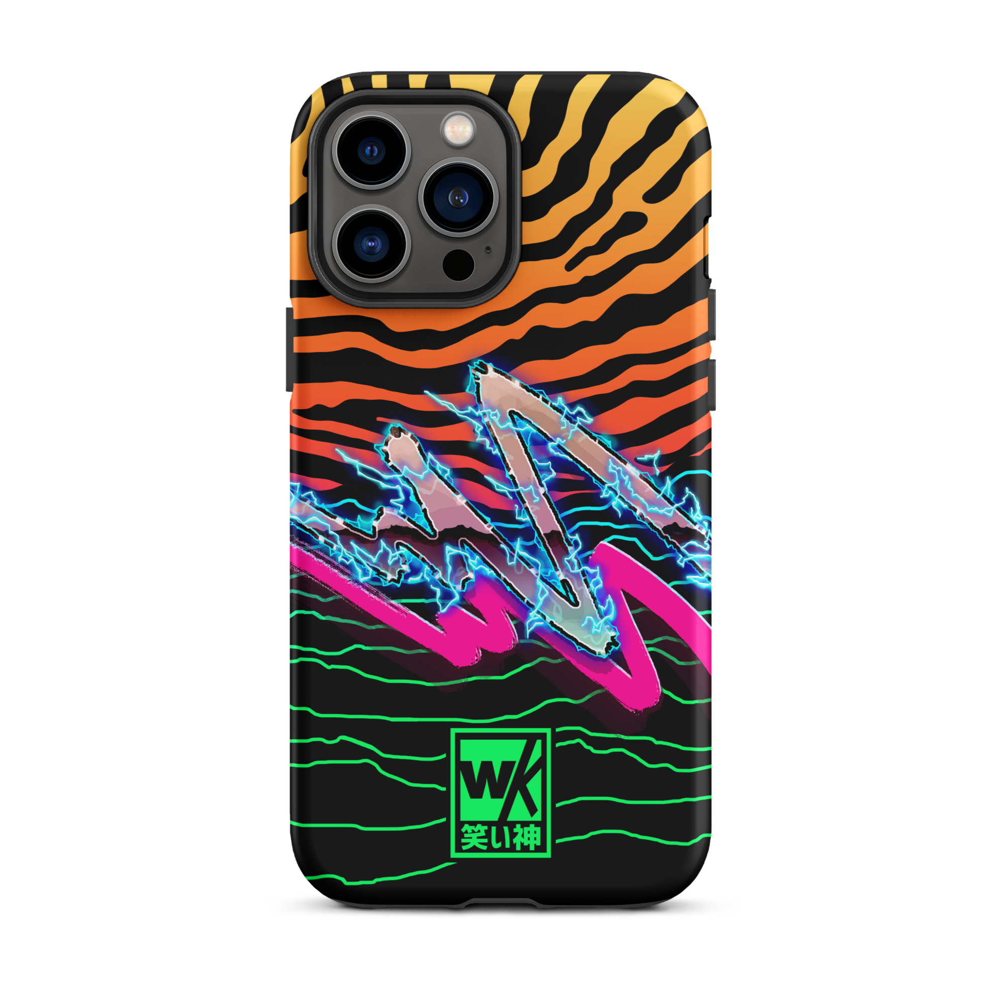 Cyber Jungle iPhone Case