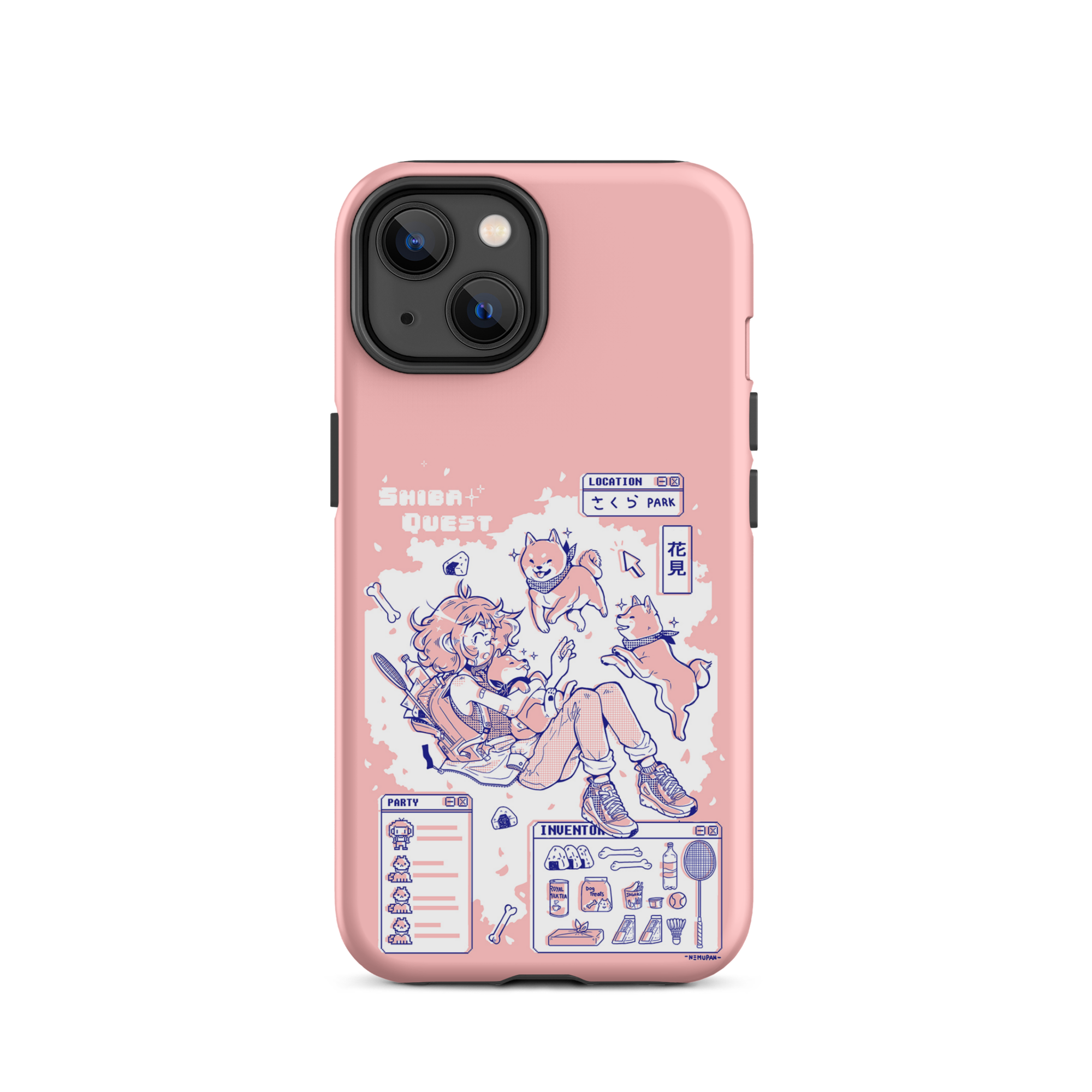 Shiba Quest iPhone Case