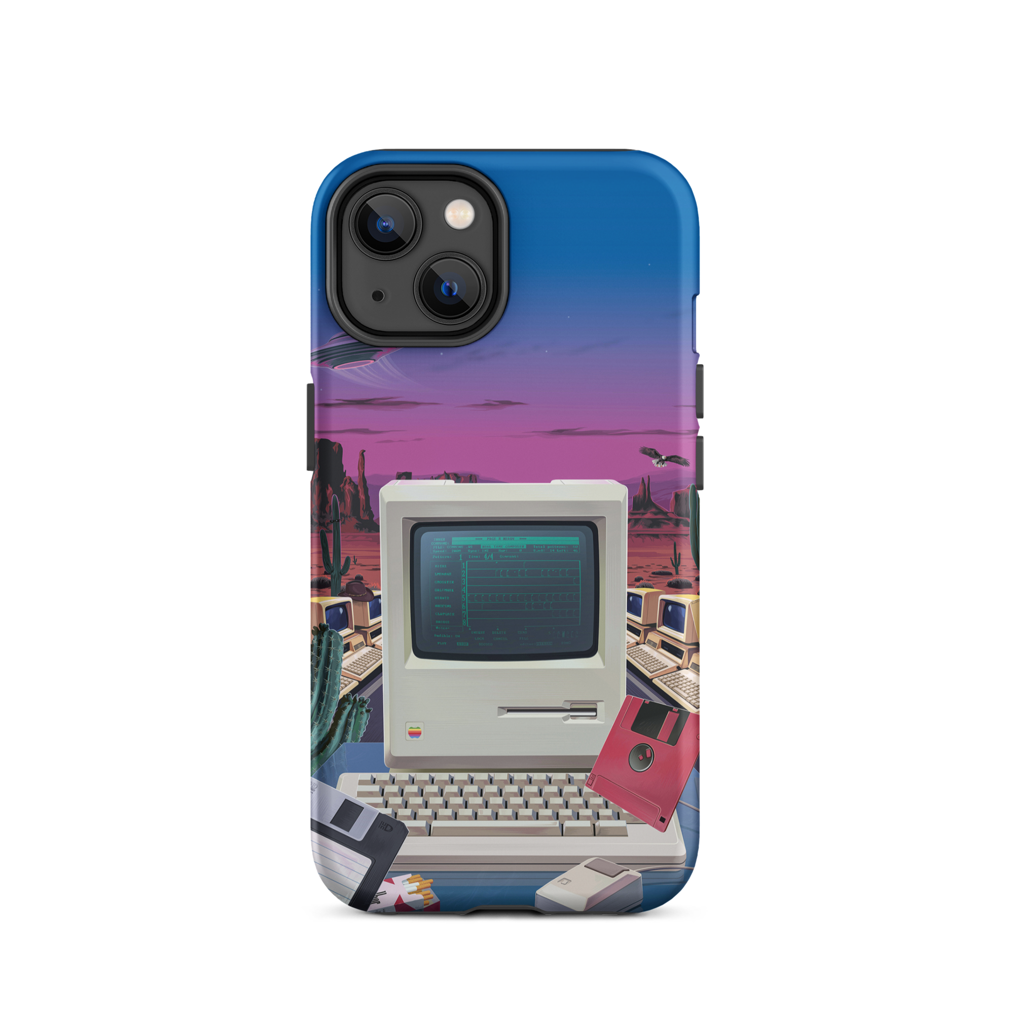 Deep Sequence iPhone Case