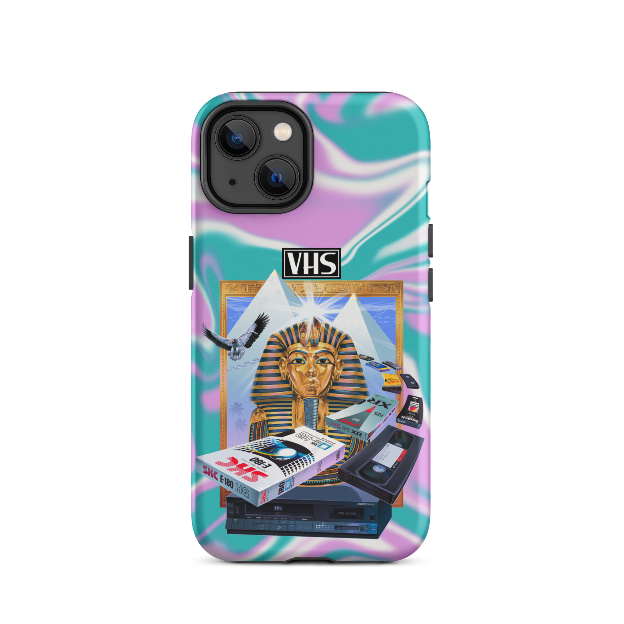 VHS Glyph iPhone Case