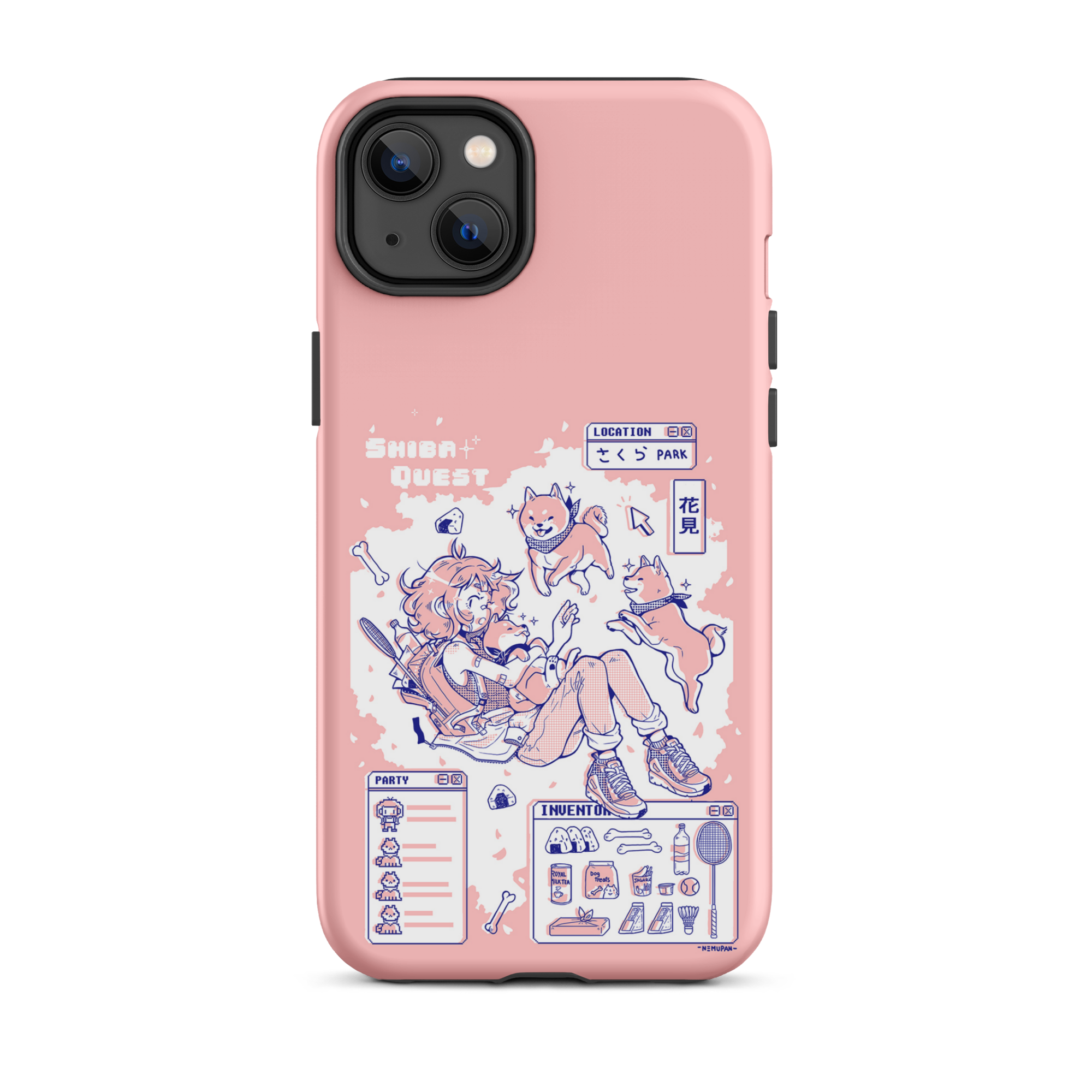 Shiba Quest iPhone Case