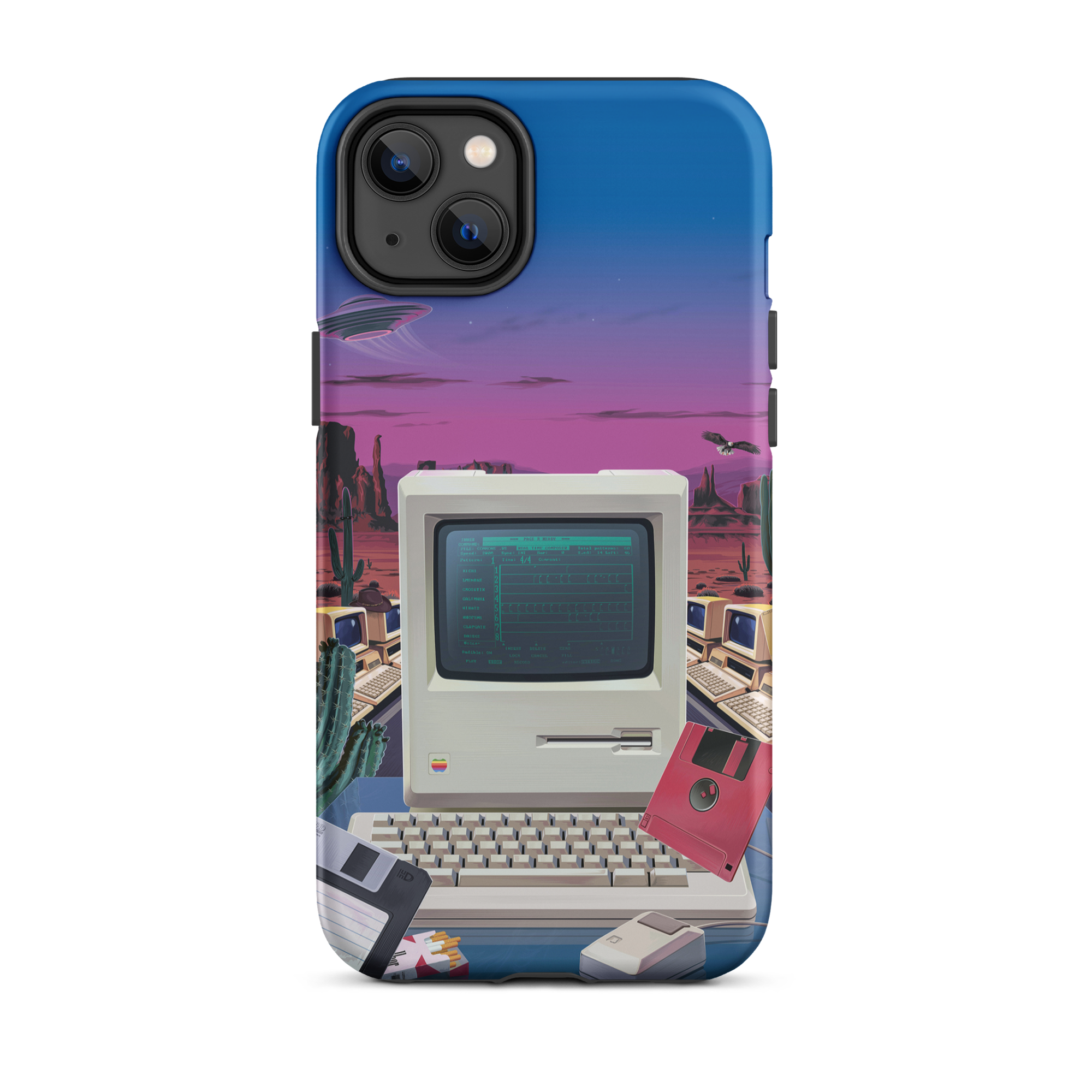 Deep Sequence iPhone Case
