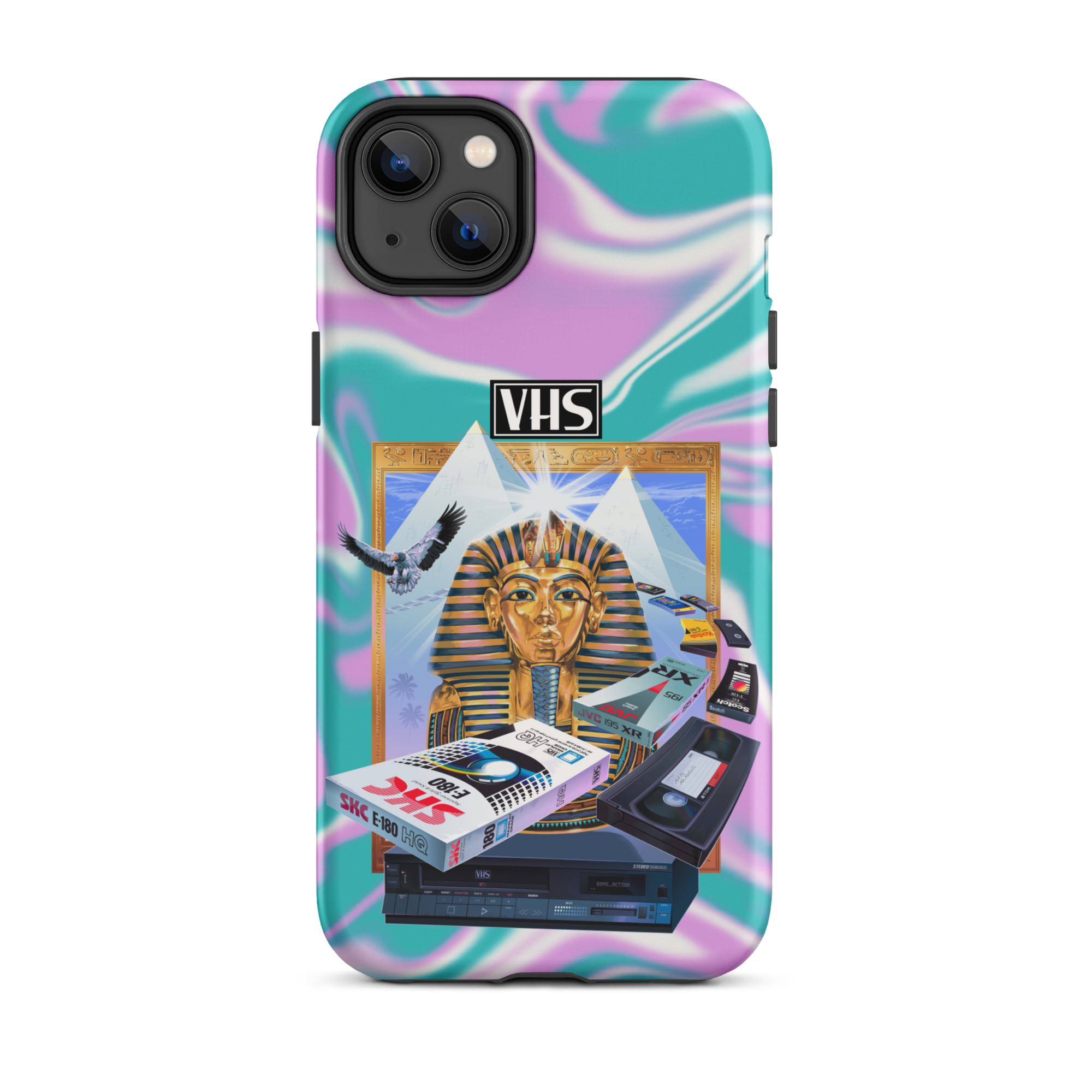 VHS Glyph iPhone Case