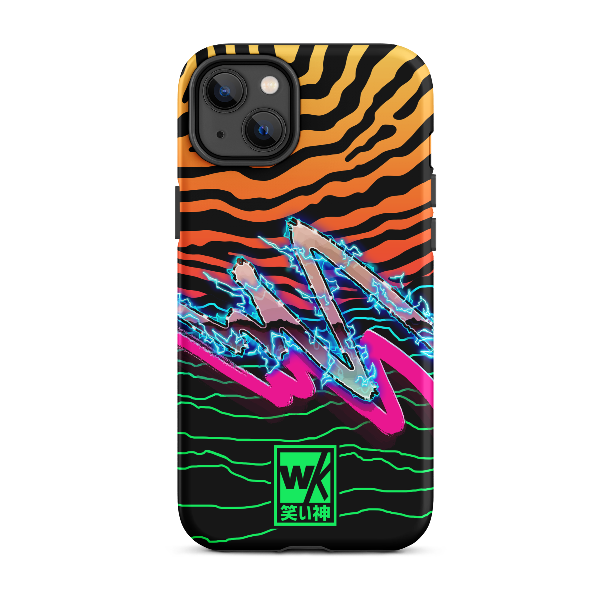 Cyber Jungle iPhone Case