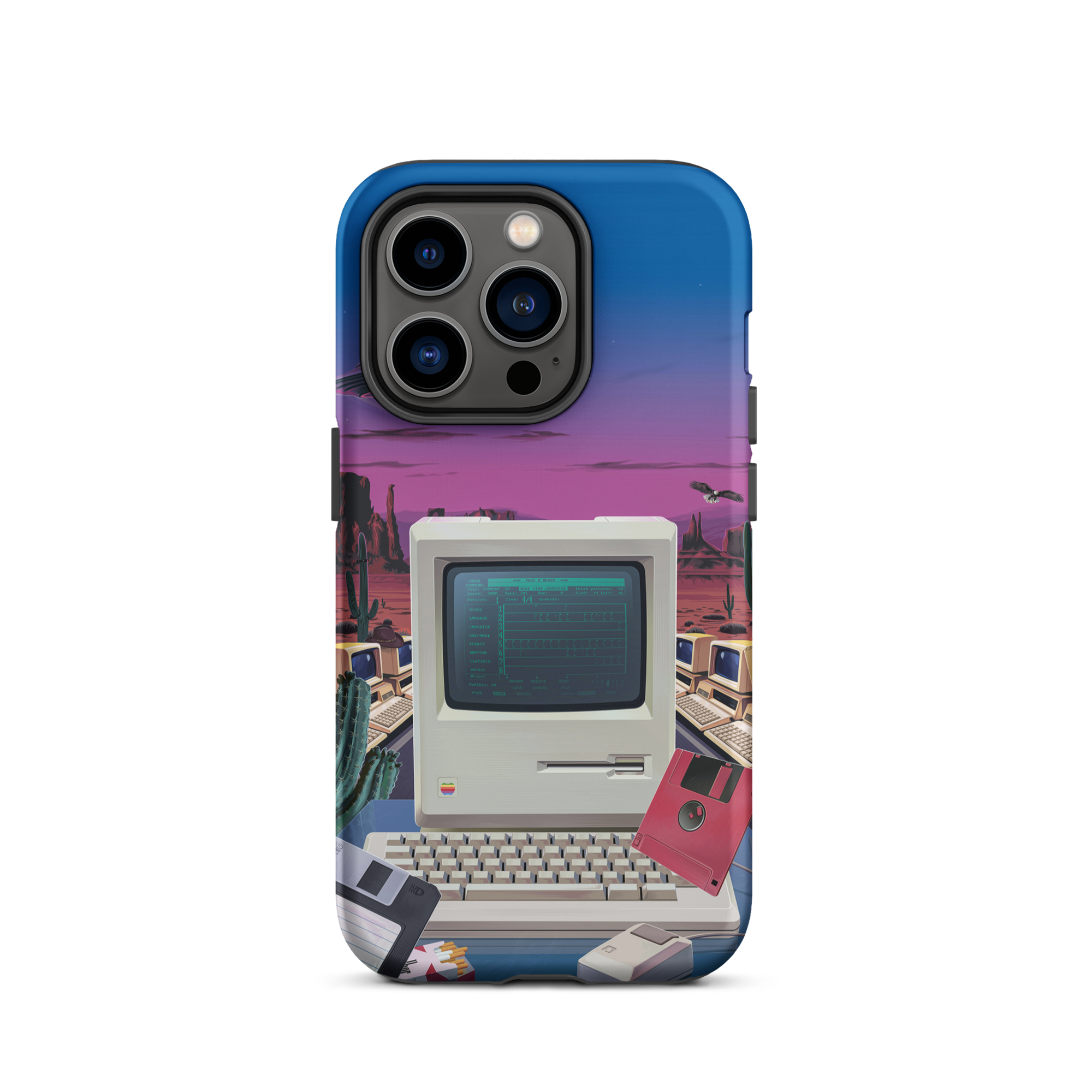 Deep Sequence iPhone Case