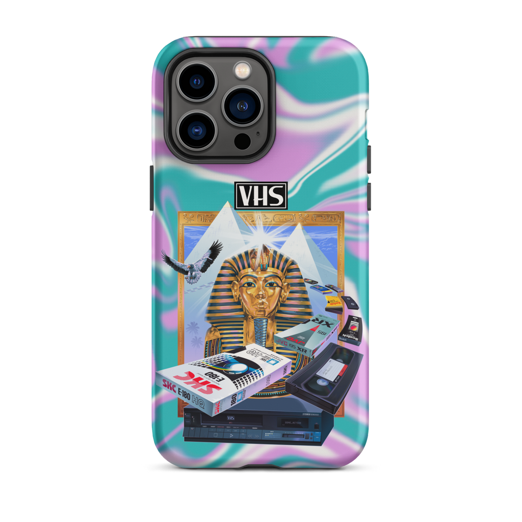 VHS Glyph iPhone Case