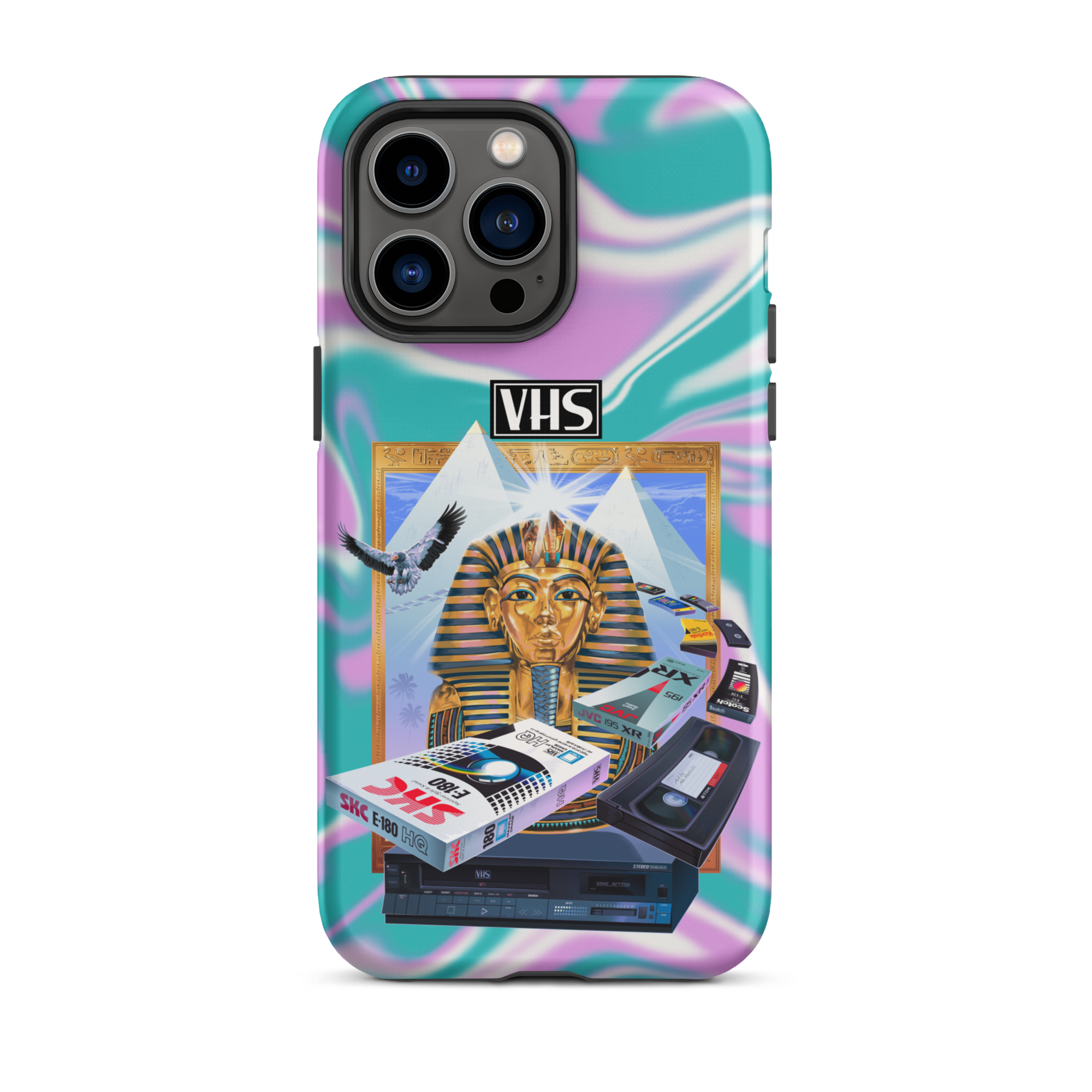 VHS Glyph iPhone Case