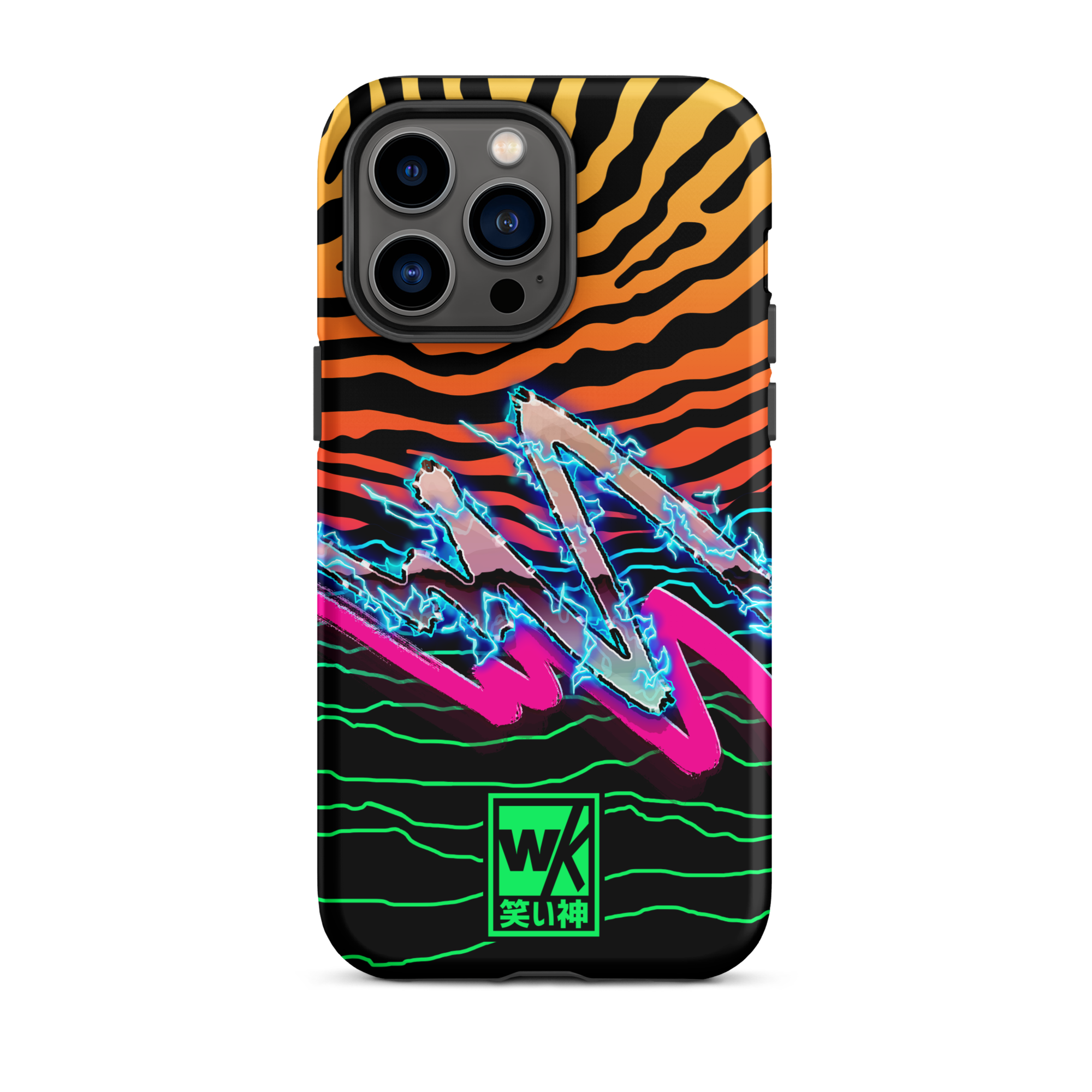 Cyber Jungle iPhone Case