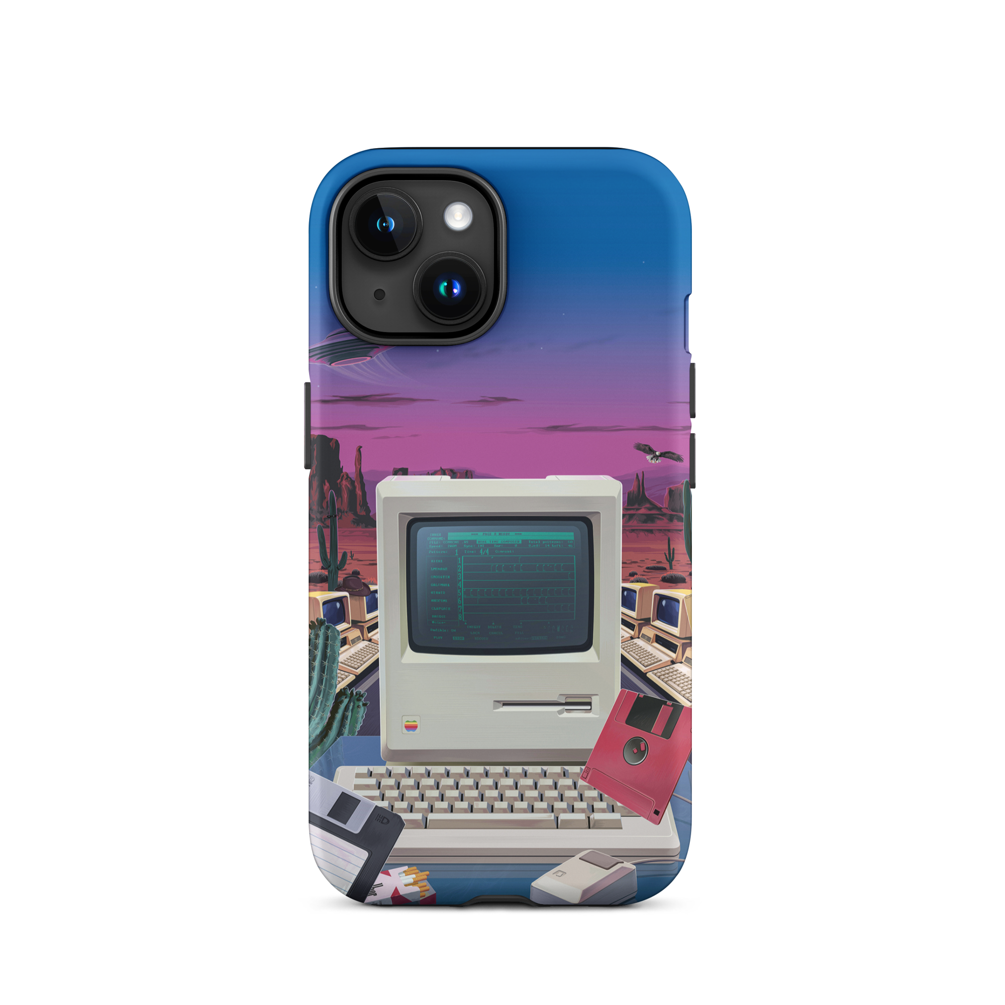 Deep Sequence iPhone Case