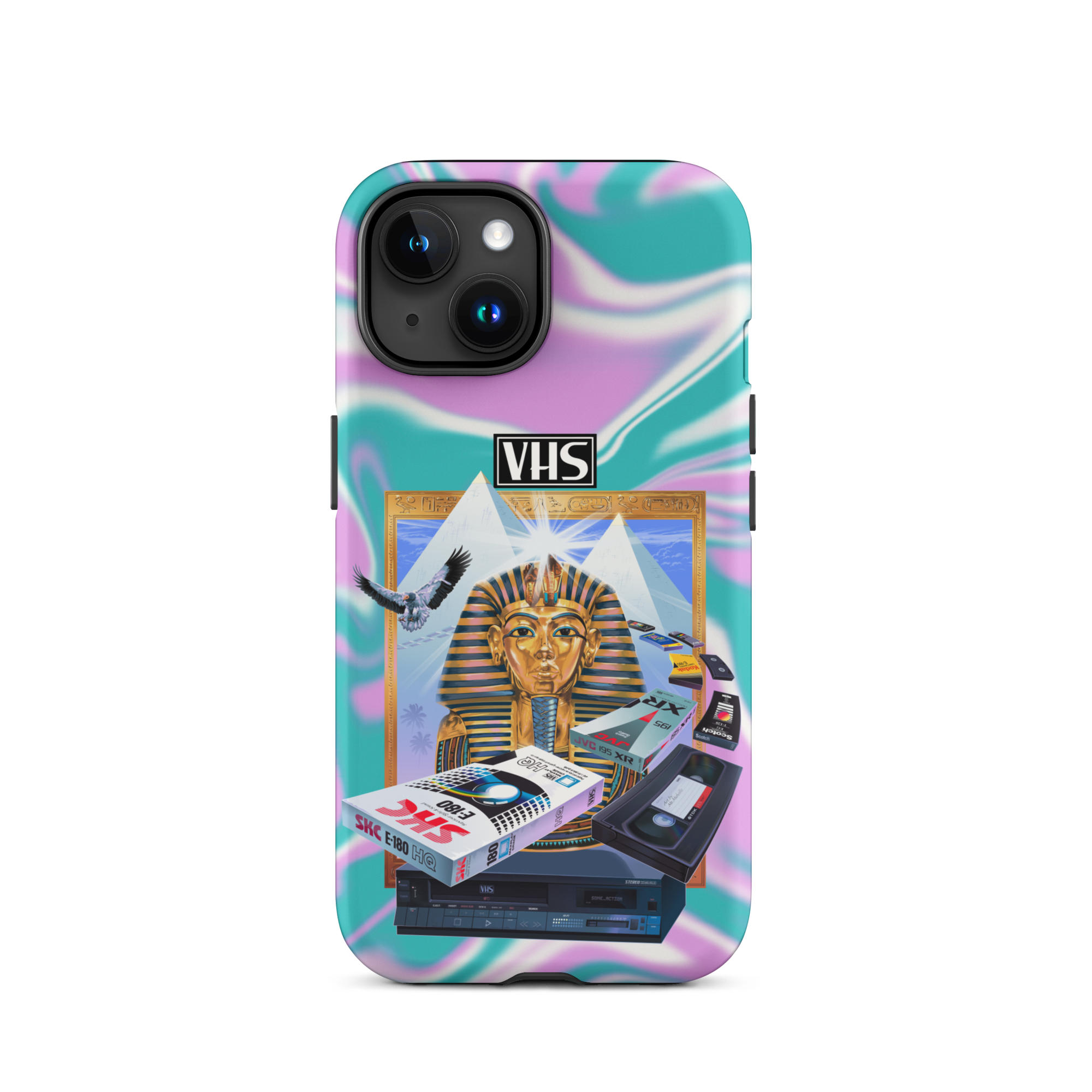 VHS Glyph iPhone Case