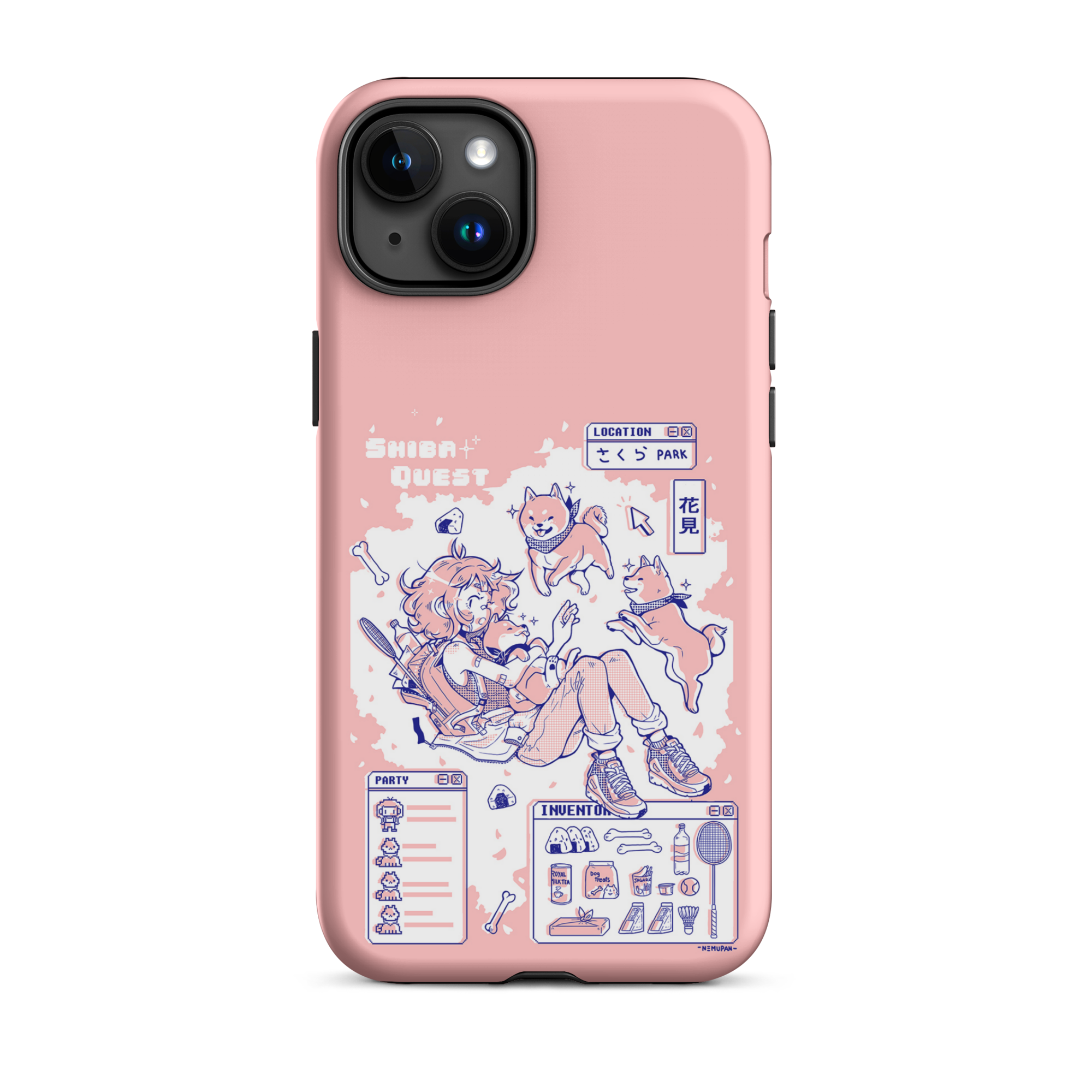 Shiba Quest iPhone Case