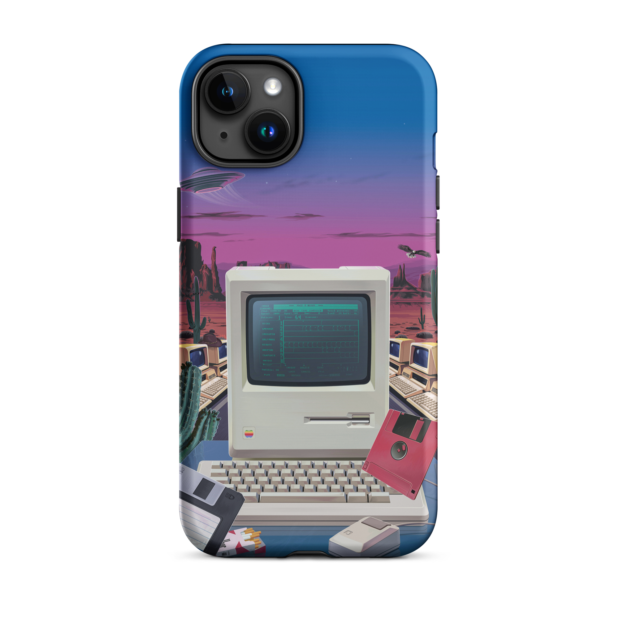 Deep Sequence iPhone Case