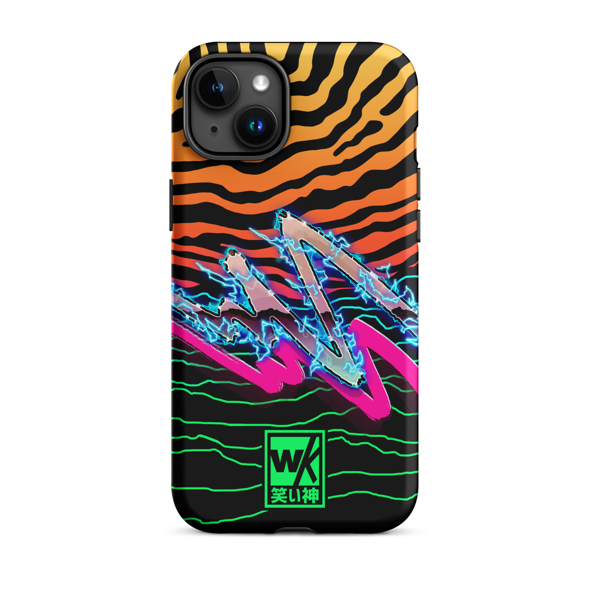 Cyber Jungle iPhone Case
