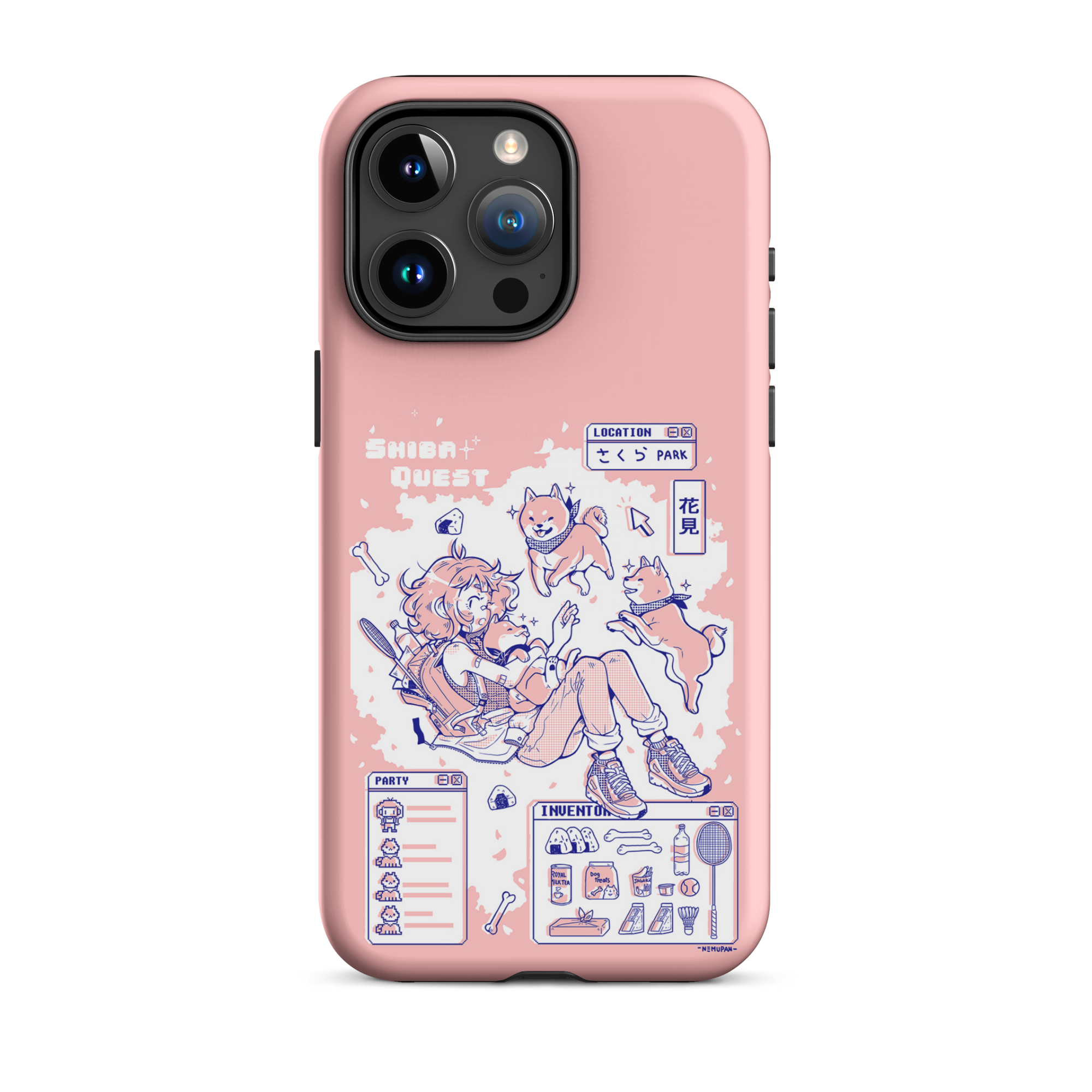 Shiba Quest iPhone Case