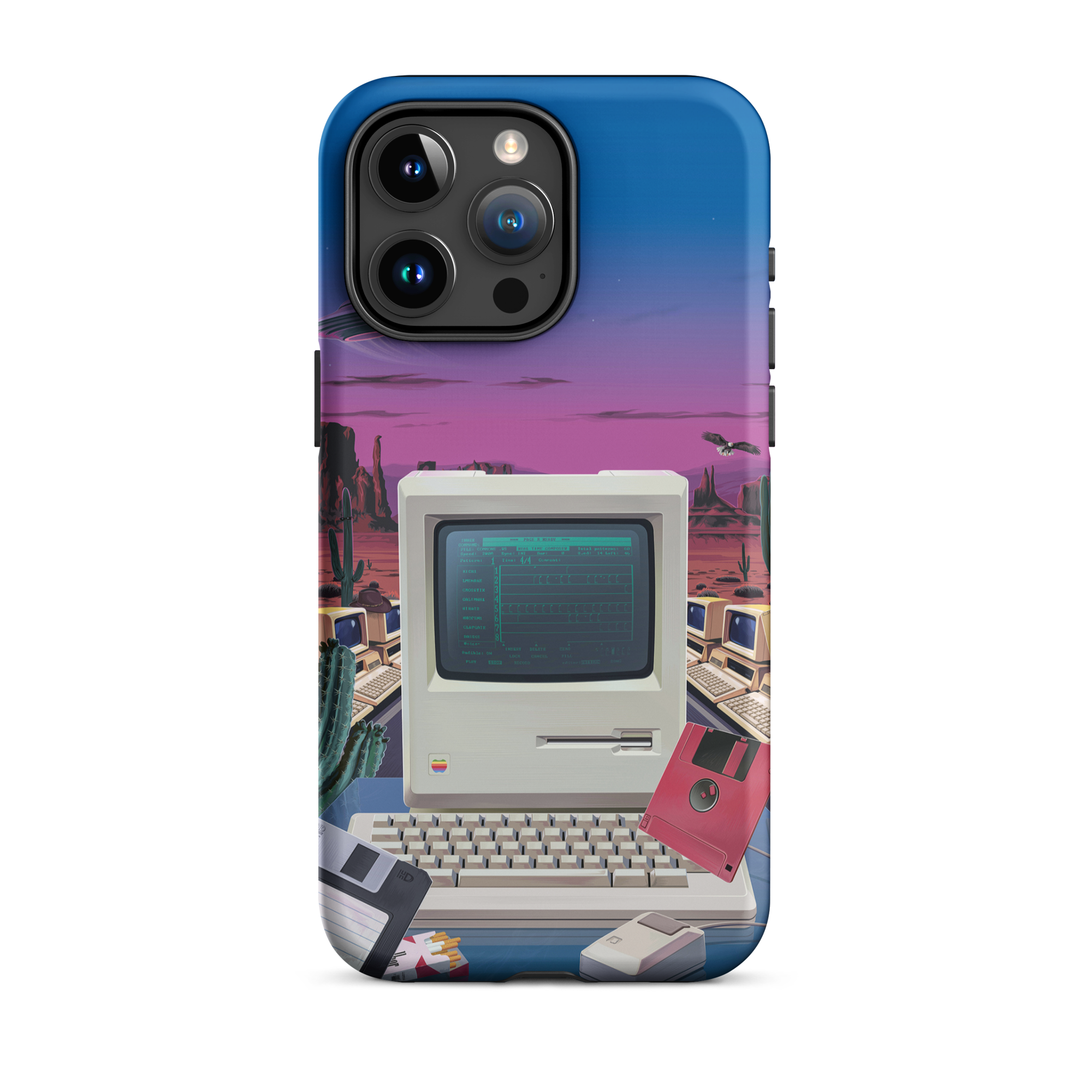 Deep Sequence iPhone Case
