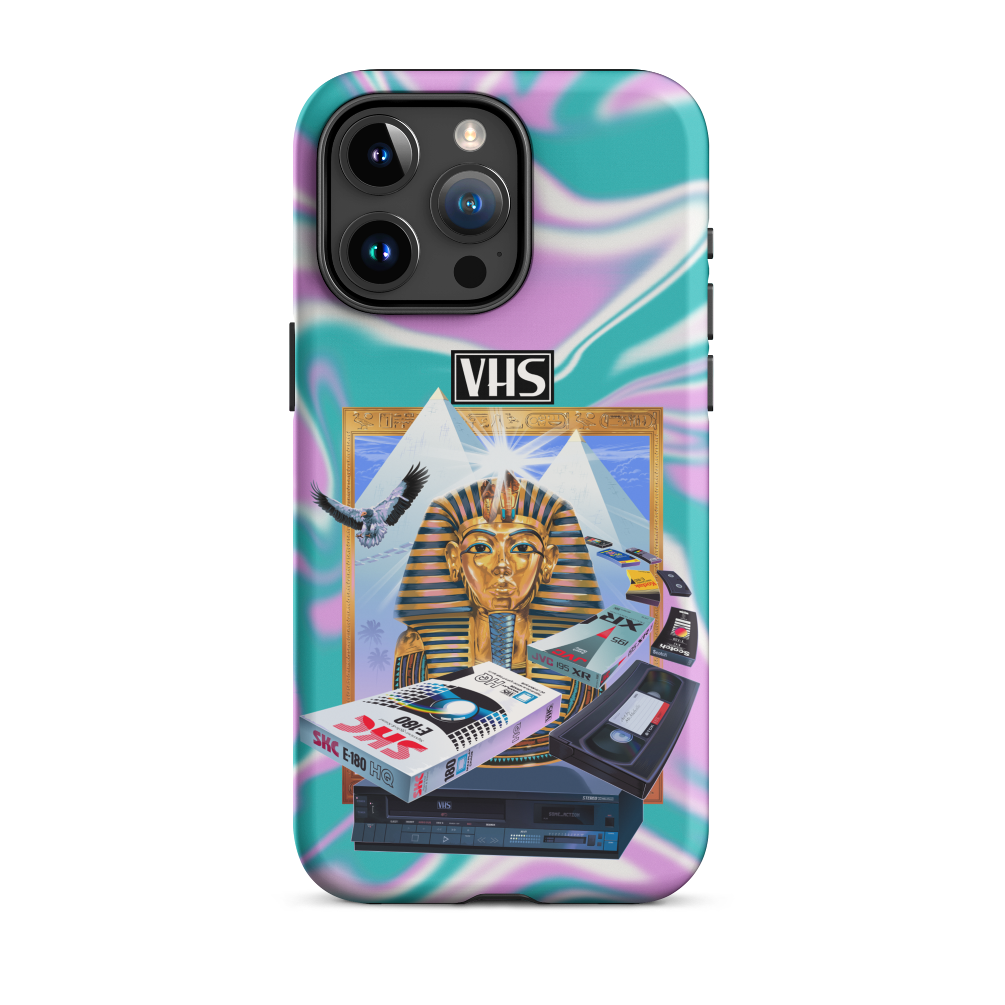 VHS Glyph iPhone Case