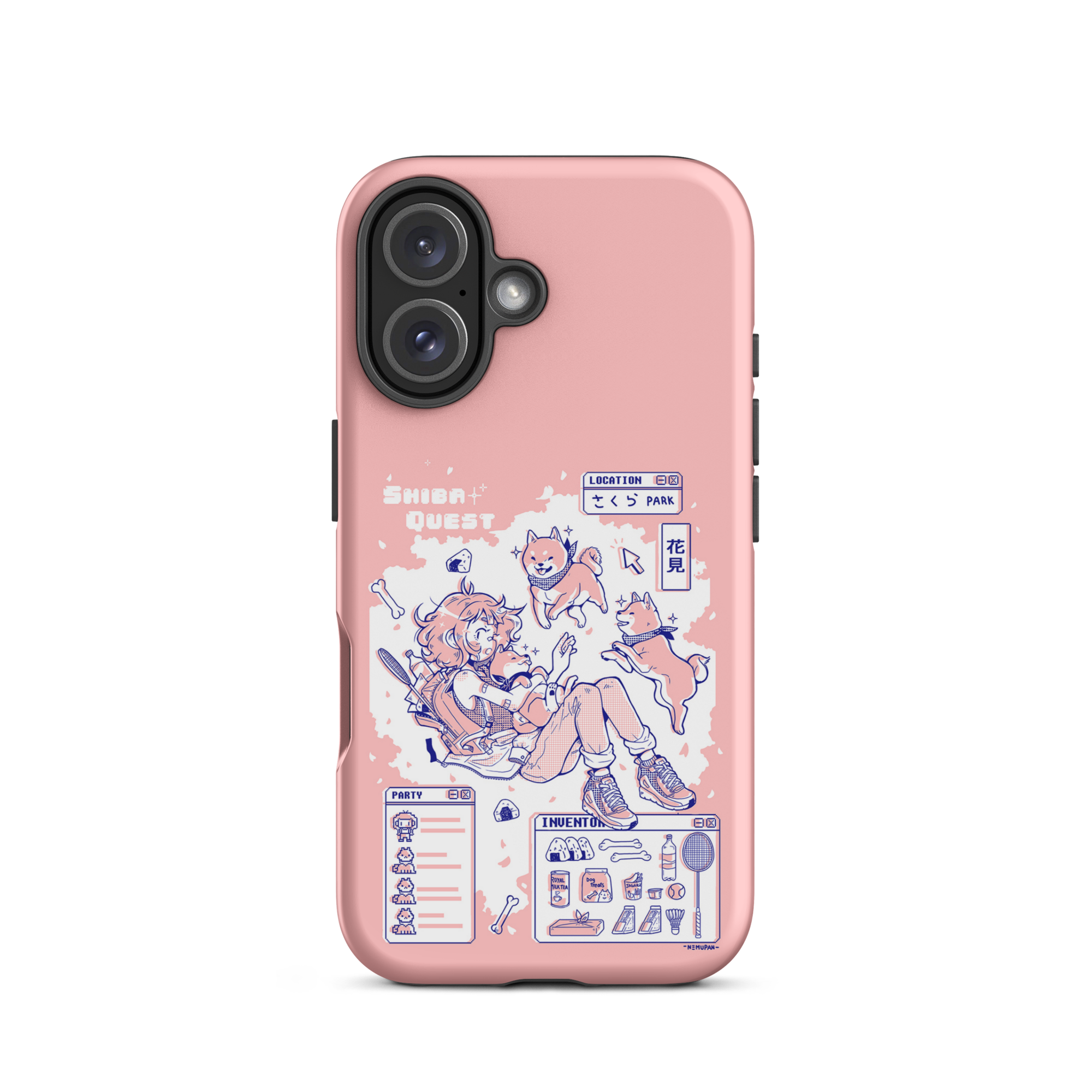 Shiba Quest iPhone Case