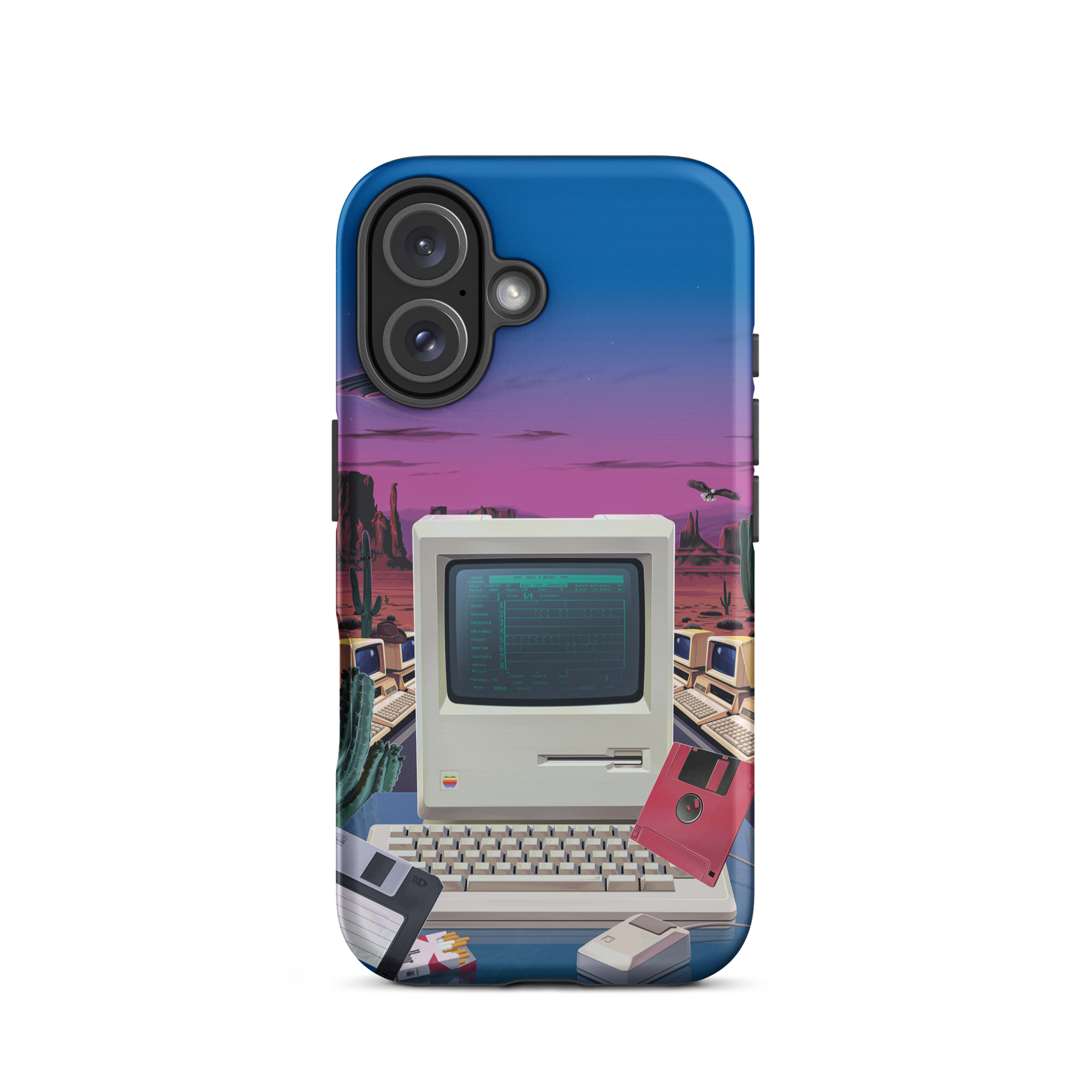 Deep Sequence iPhone Case