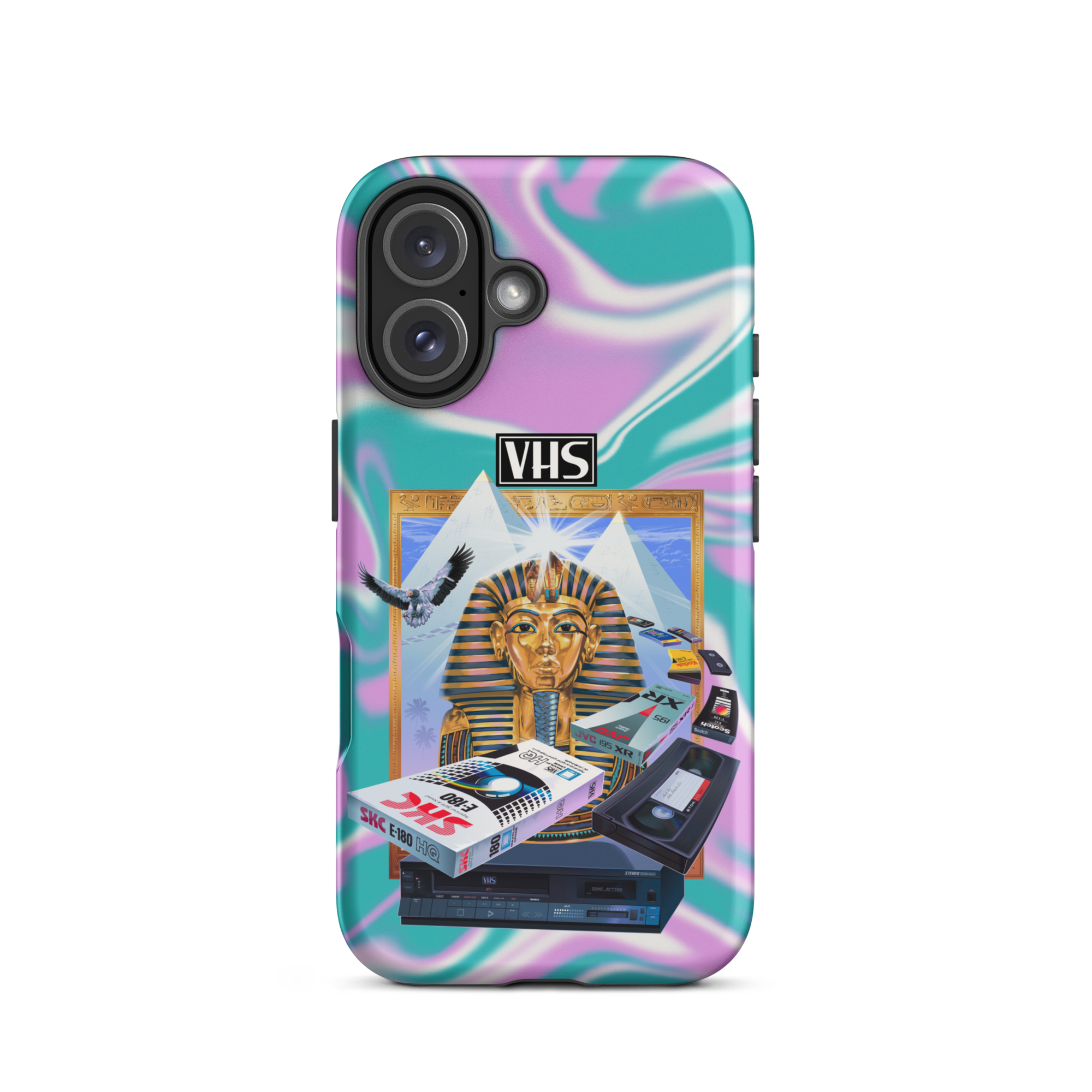 VHS Glyph iPhone Case