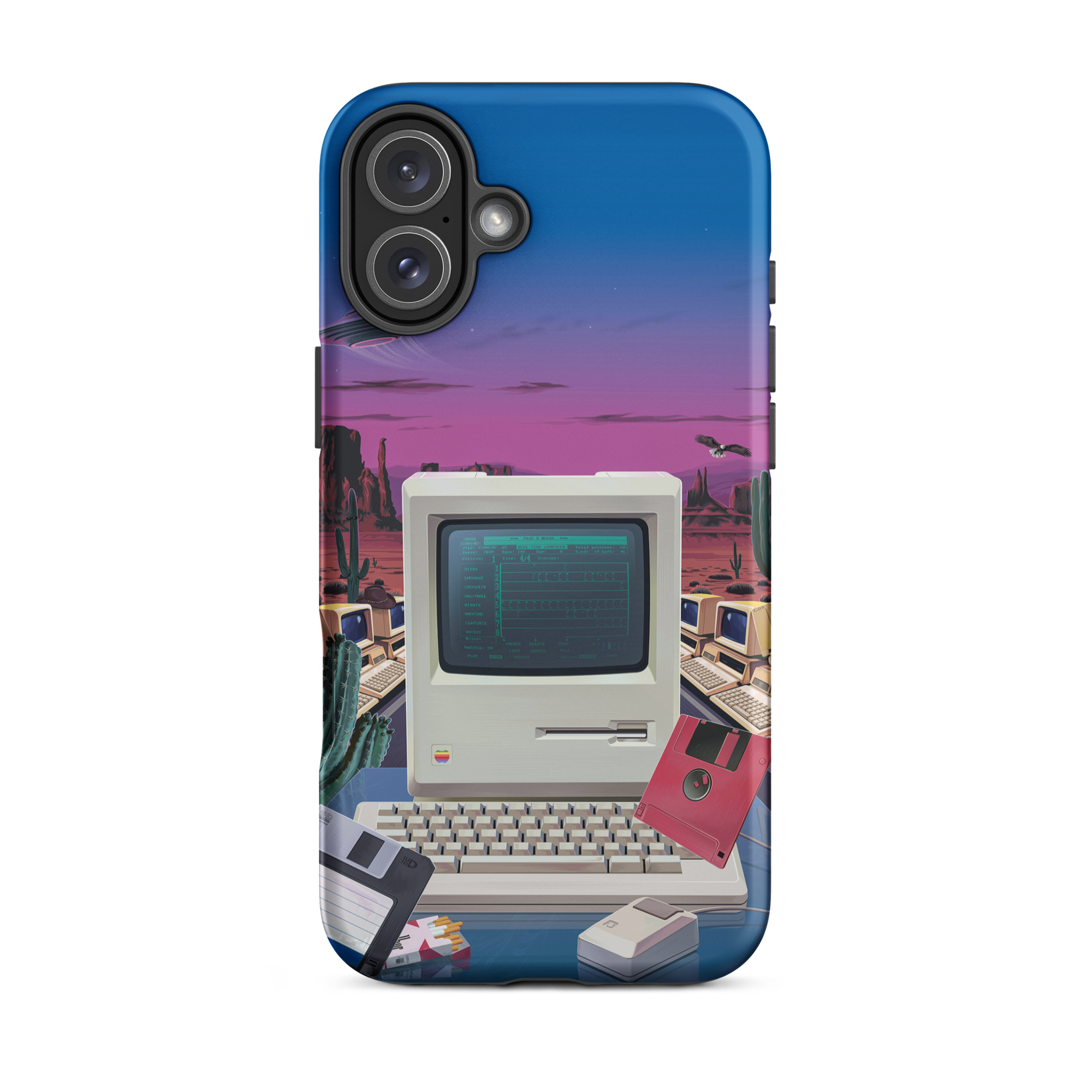 Deep Sequence iPhone Case