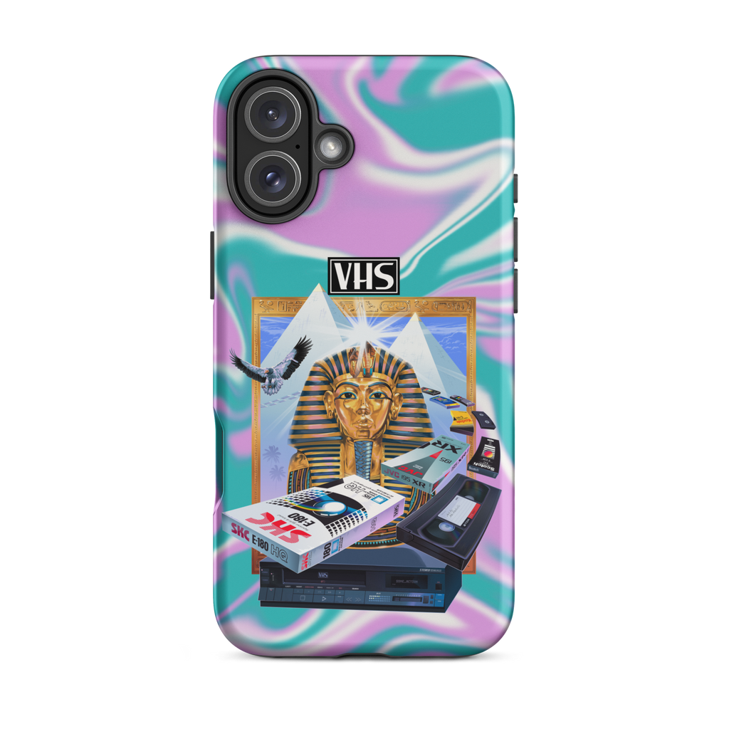 VHS Glyph iPhone Case