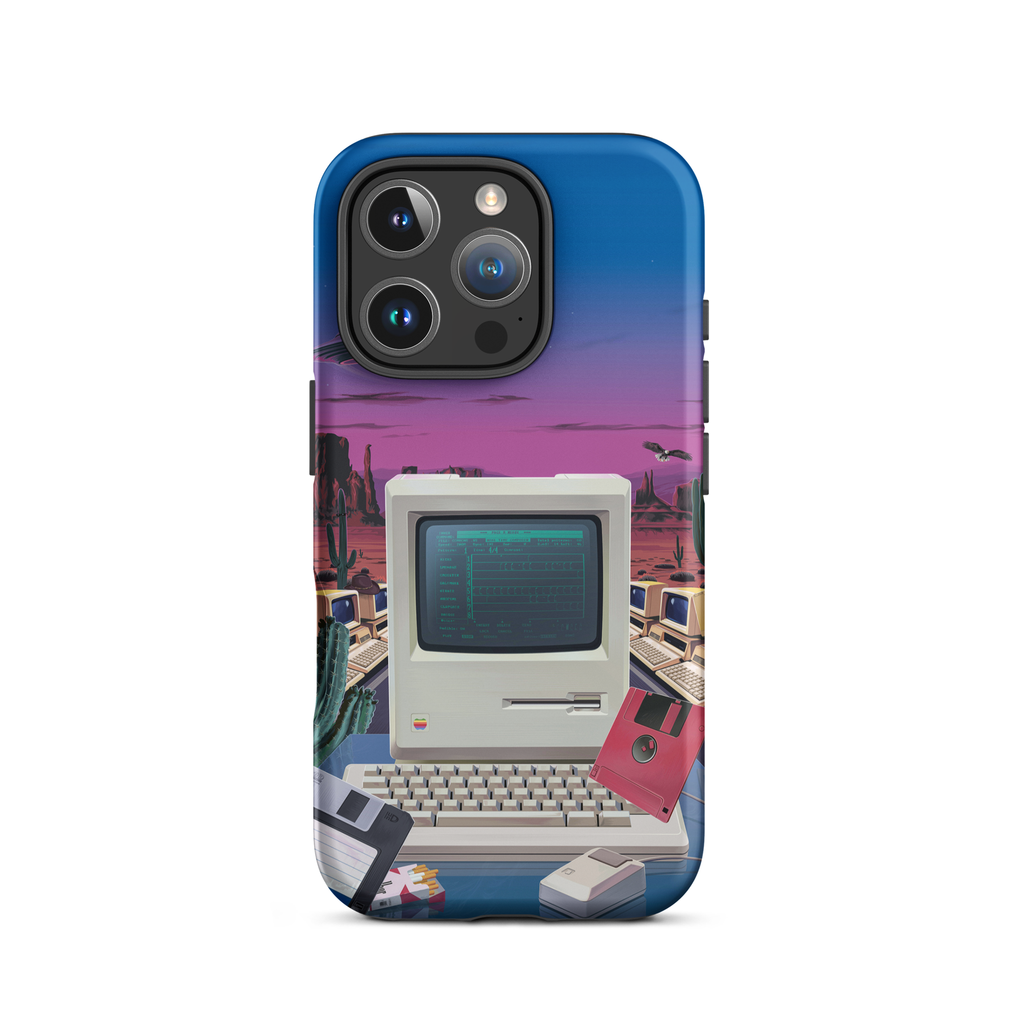 Deep Sequence iPhone Case