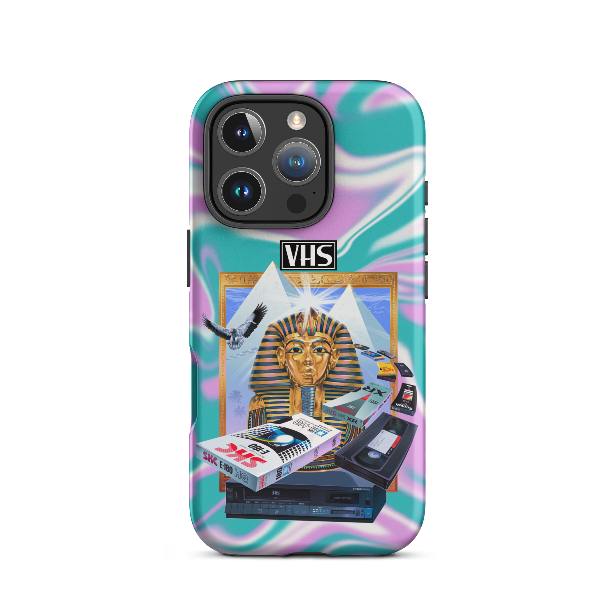 VHS Glyph iPhone Case