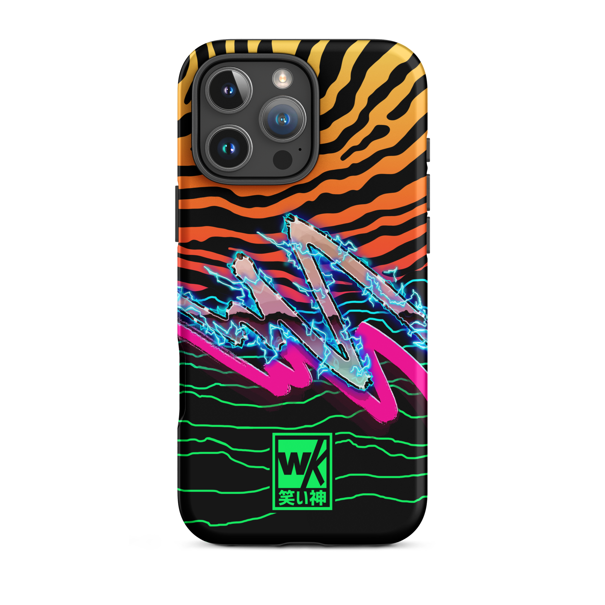 Cyber Jungle iPhone Case